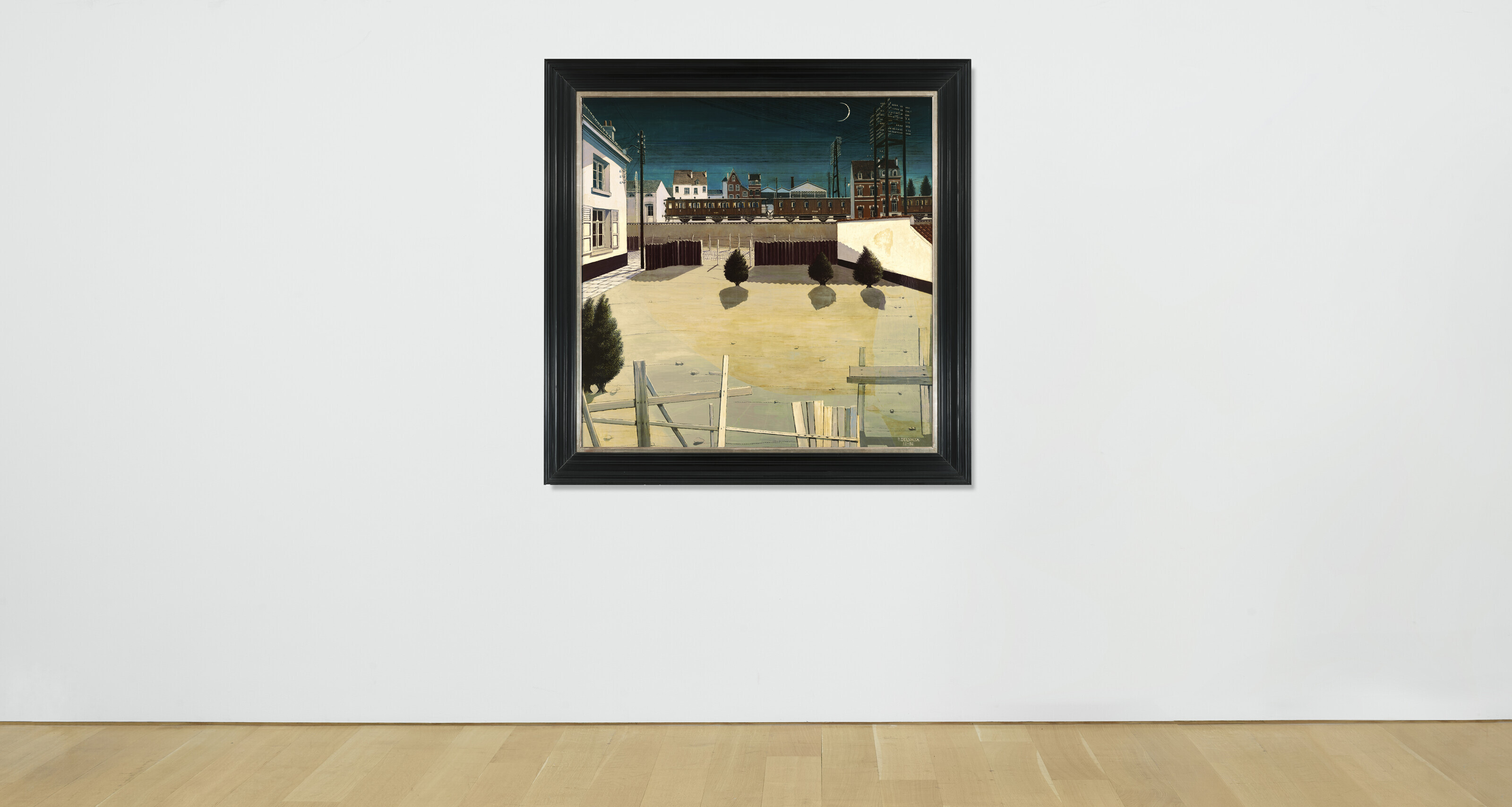 Paul Delvaux — Предместье, изображение 4