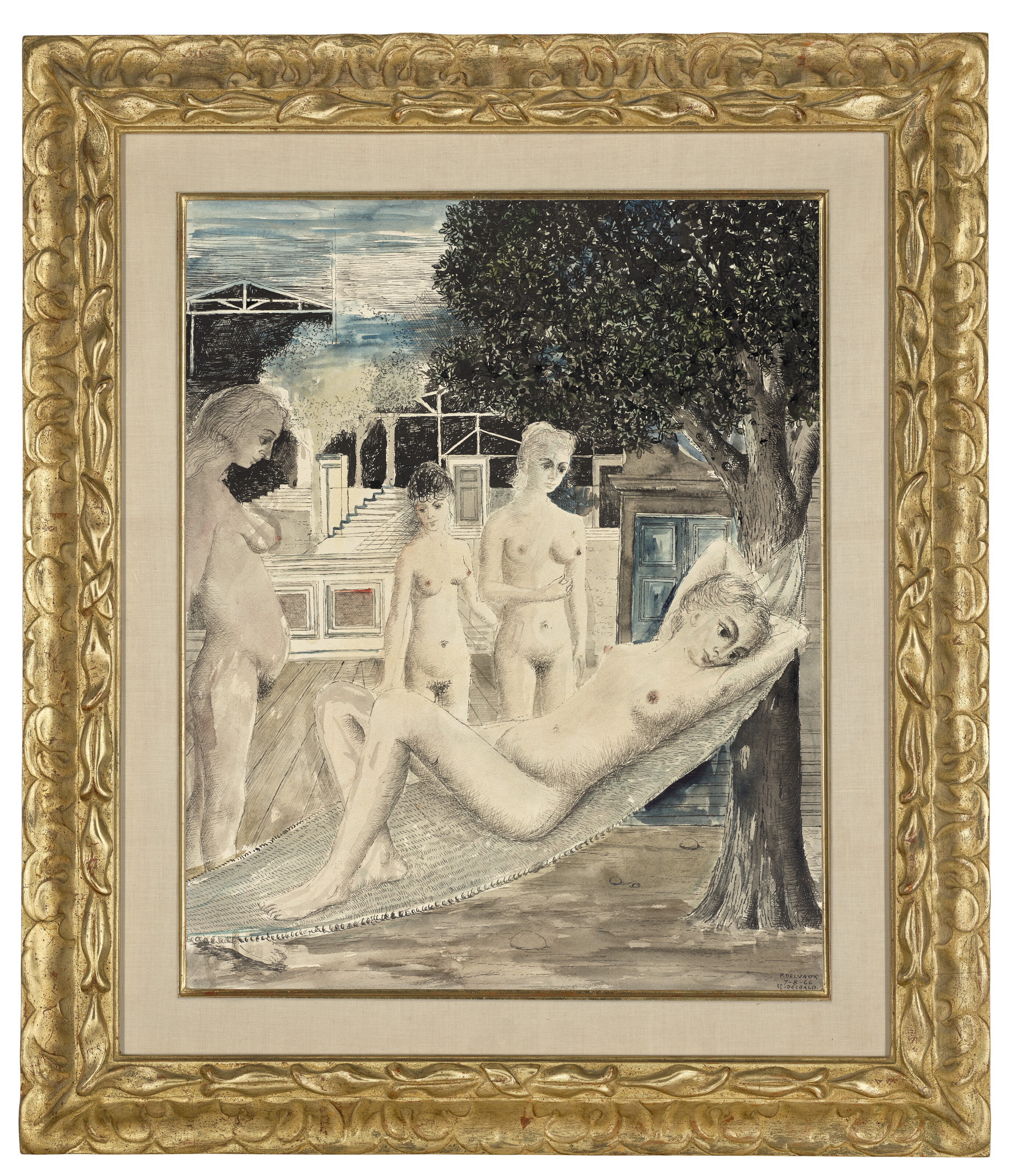 Paul Delvaux — Афродита, изображение 2