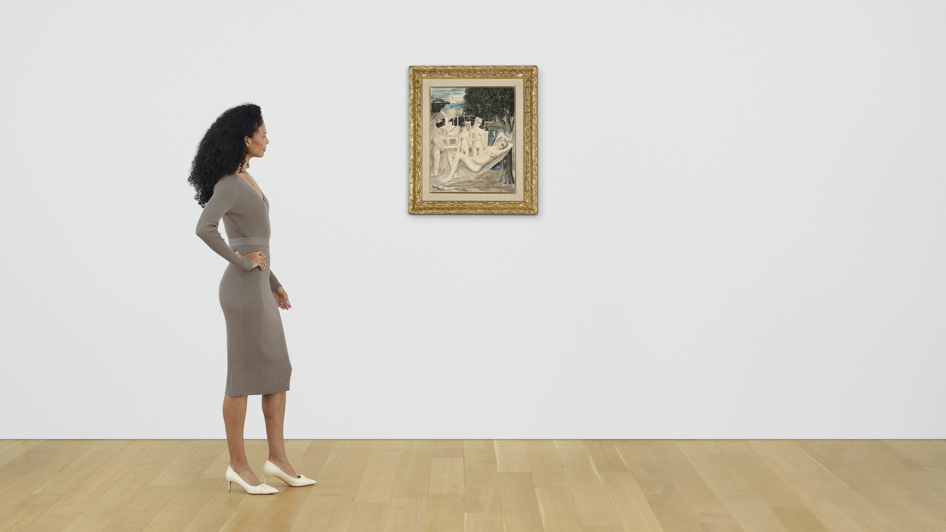 Paul Delvaux — Афродита, изображение 5