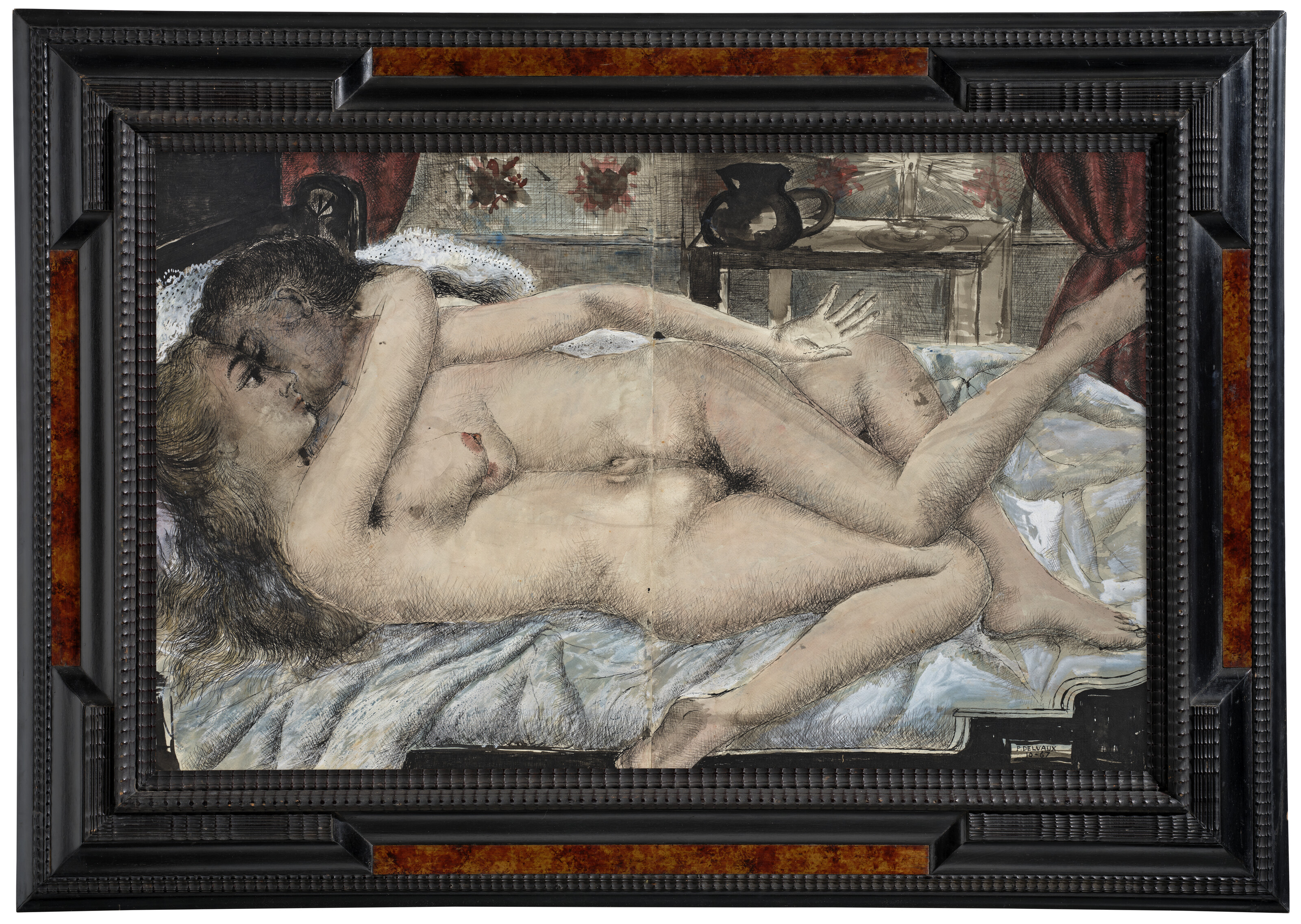 Paul Delvaux — Влюбленные, изображение 2