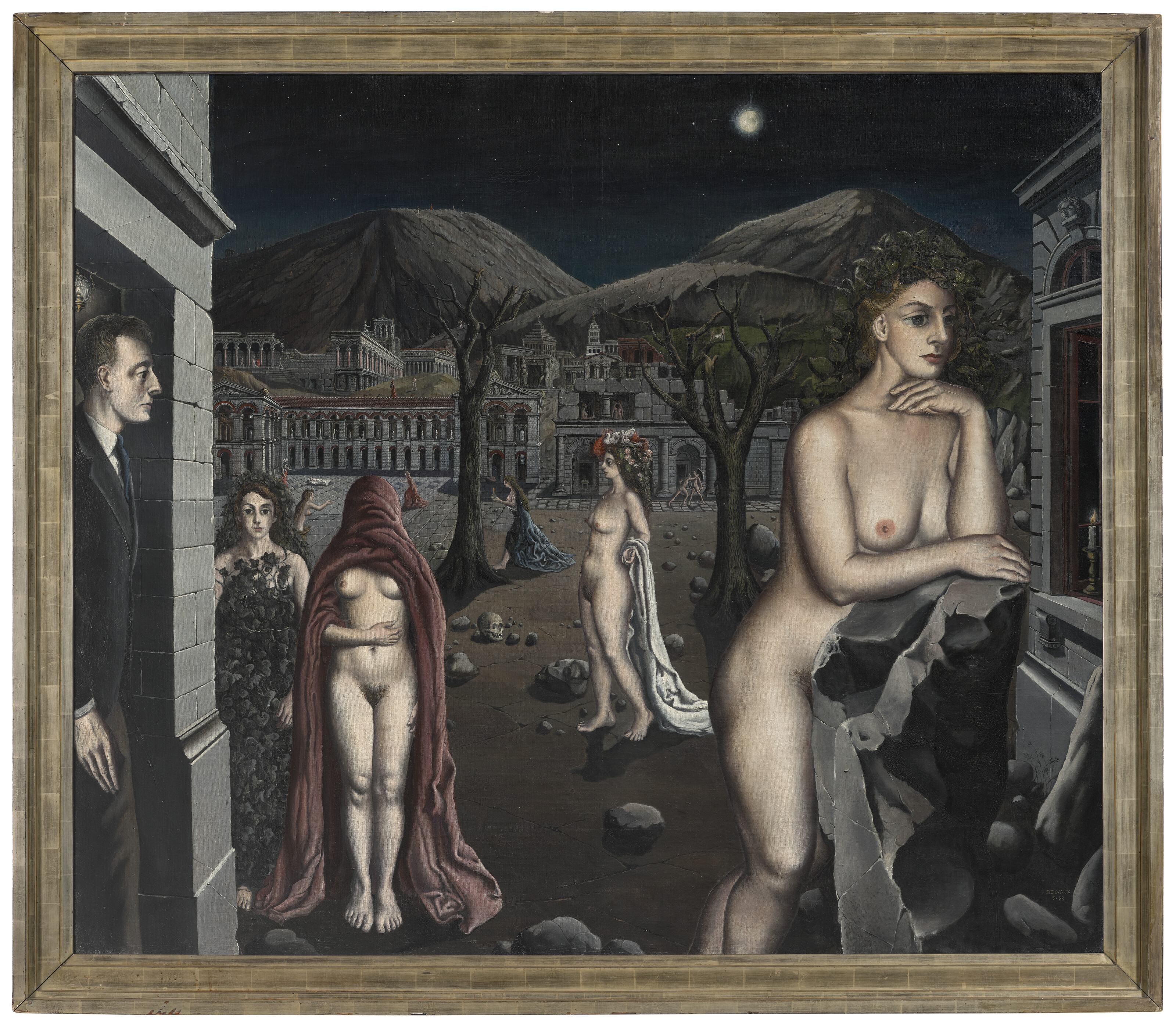 Paul Delvaux — Ла-вилль-эндорми, изображение 2