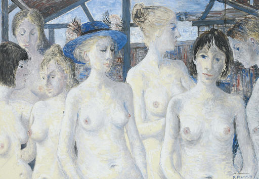 Paul Delvaux — Таинственные создания