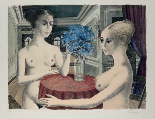 Paul Delvaux — Молчание (J. 64)