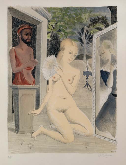 Paul Delvaux — Веер (J. 21)