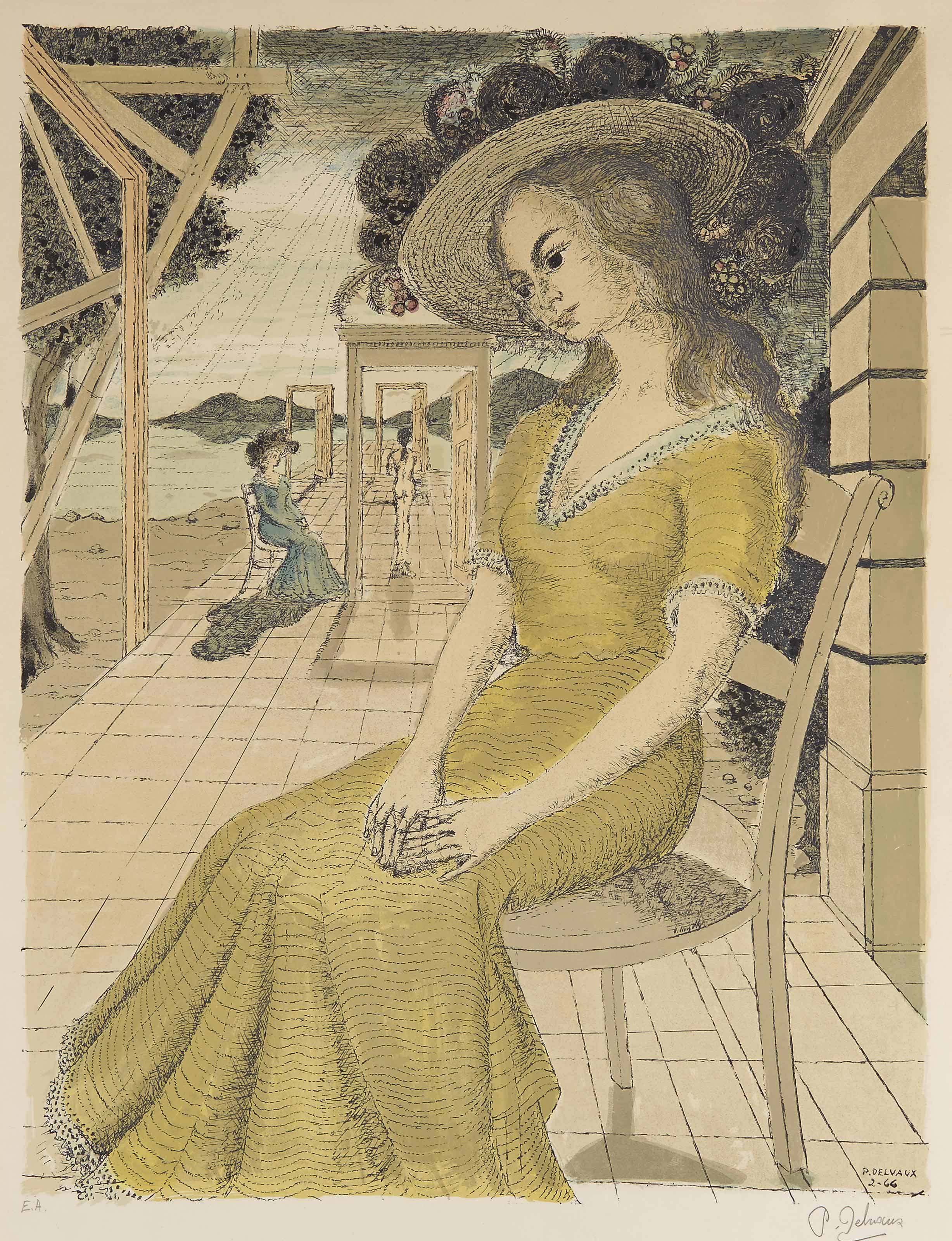 Paul Delvaux — Анна Сонгез (Джейкоб, 7)