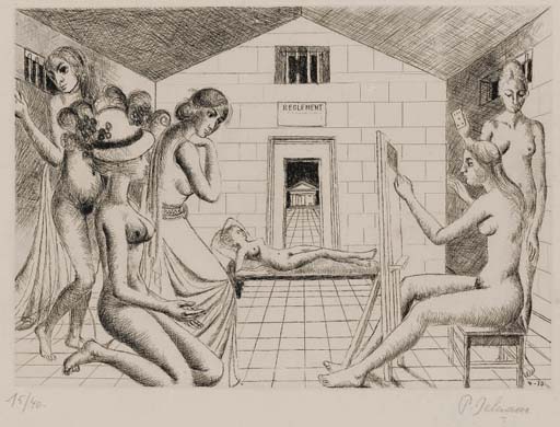 Paul Delvaux — Поль Дельво (1897-1994)