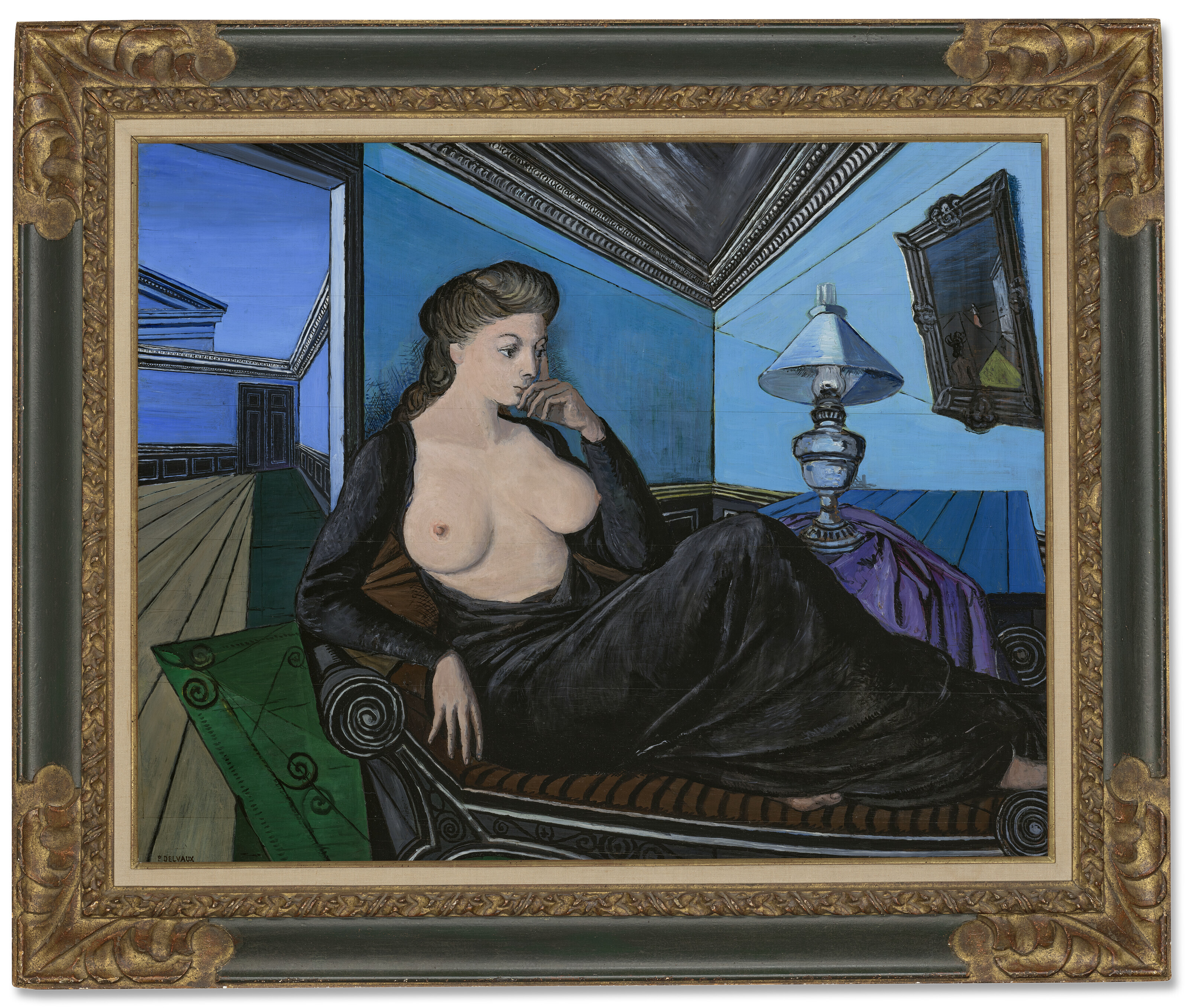 Paul Delvaux — Женская задница (Ла лампе), изображение 2