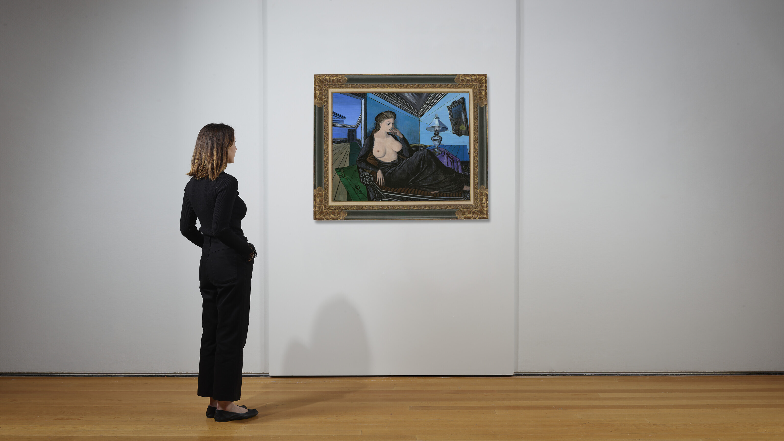 Paul Delvaux — Женская задница (Ла лампе), изображение 4