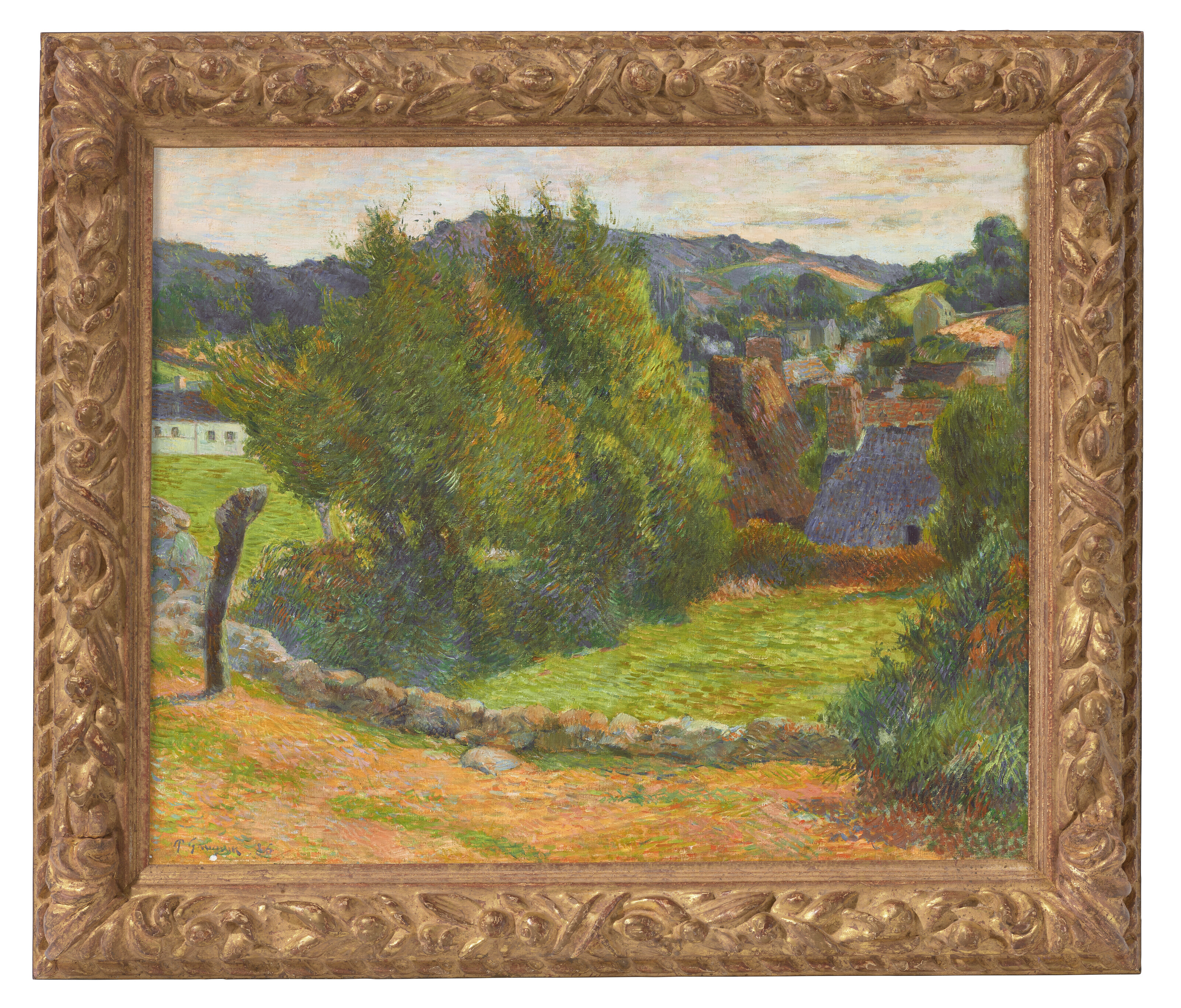 Paul Gauguin — Гора Святой Маргариты в окрестностях Пресвитерианского монастыря, изображение 2