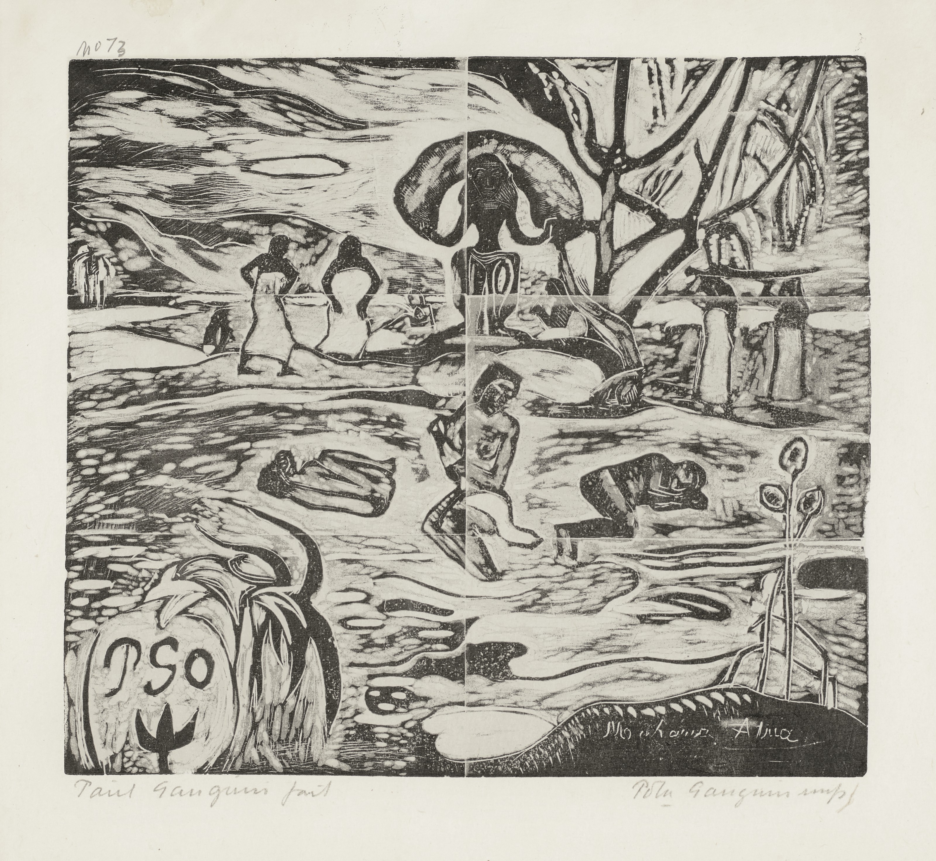 Paul Gauguin — Ноа-Ноа : шесть тарелок, изображение 7