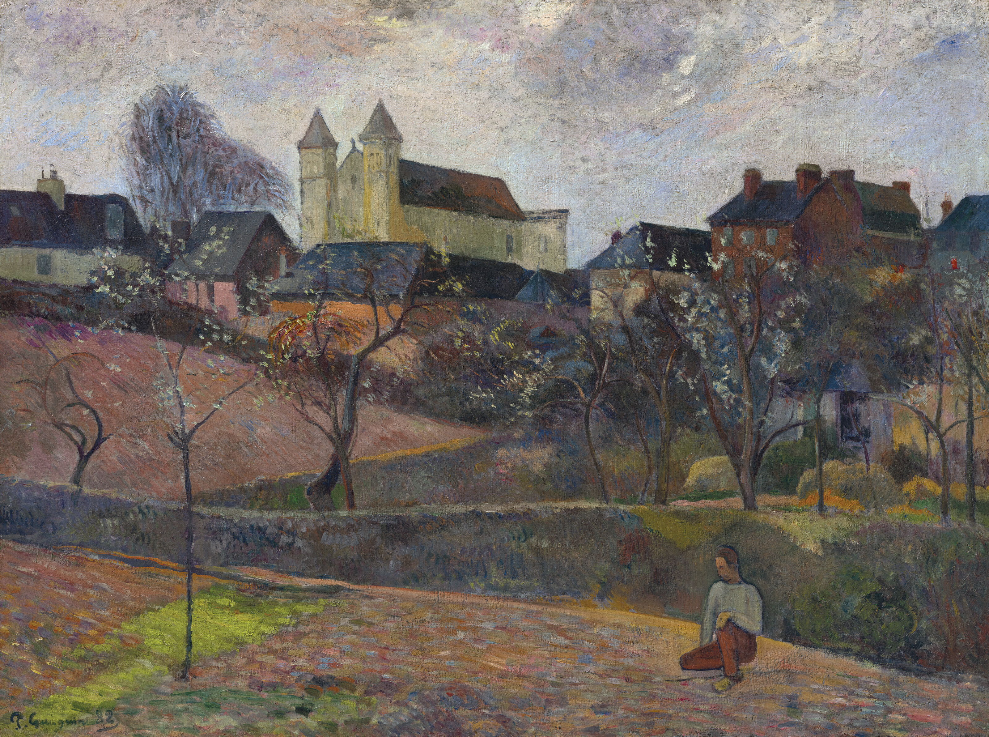 Paul Gauguin — Улица Руана
