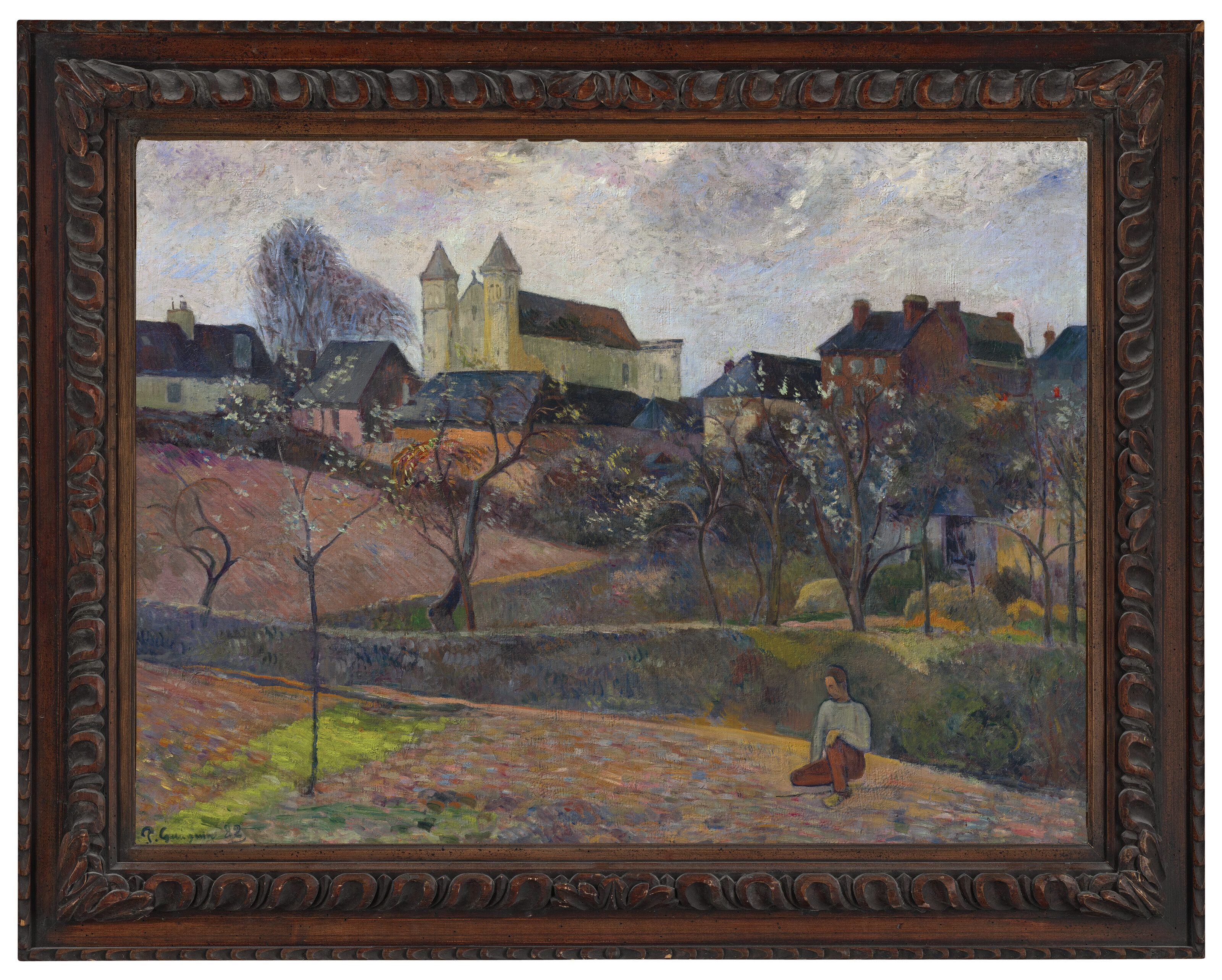 Paul Gauguin — Улица Руана, изображение 2