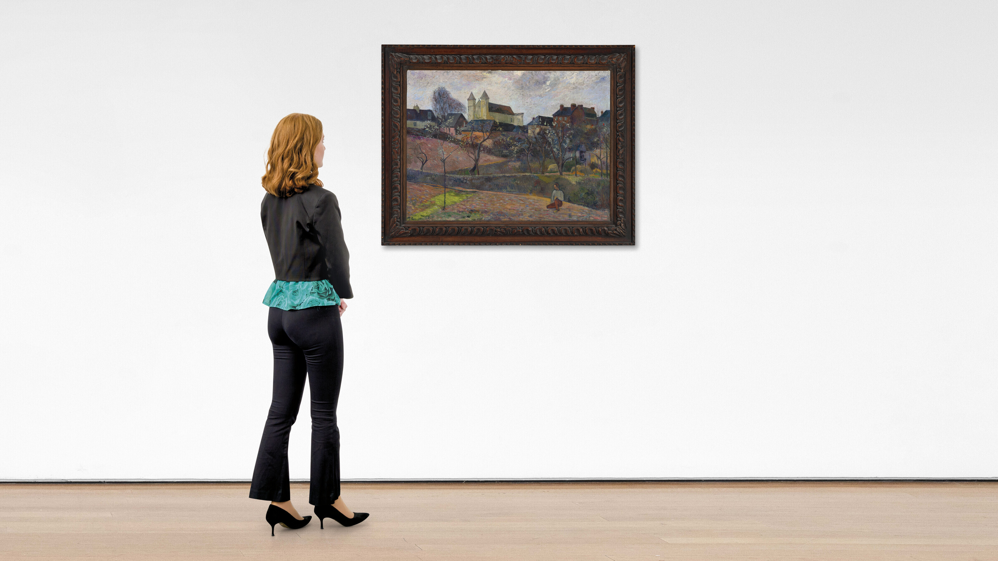 Paul Gauguin — Улица Руана, изображение 5