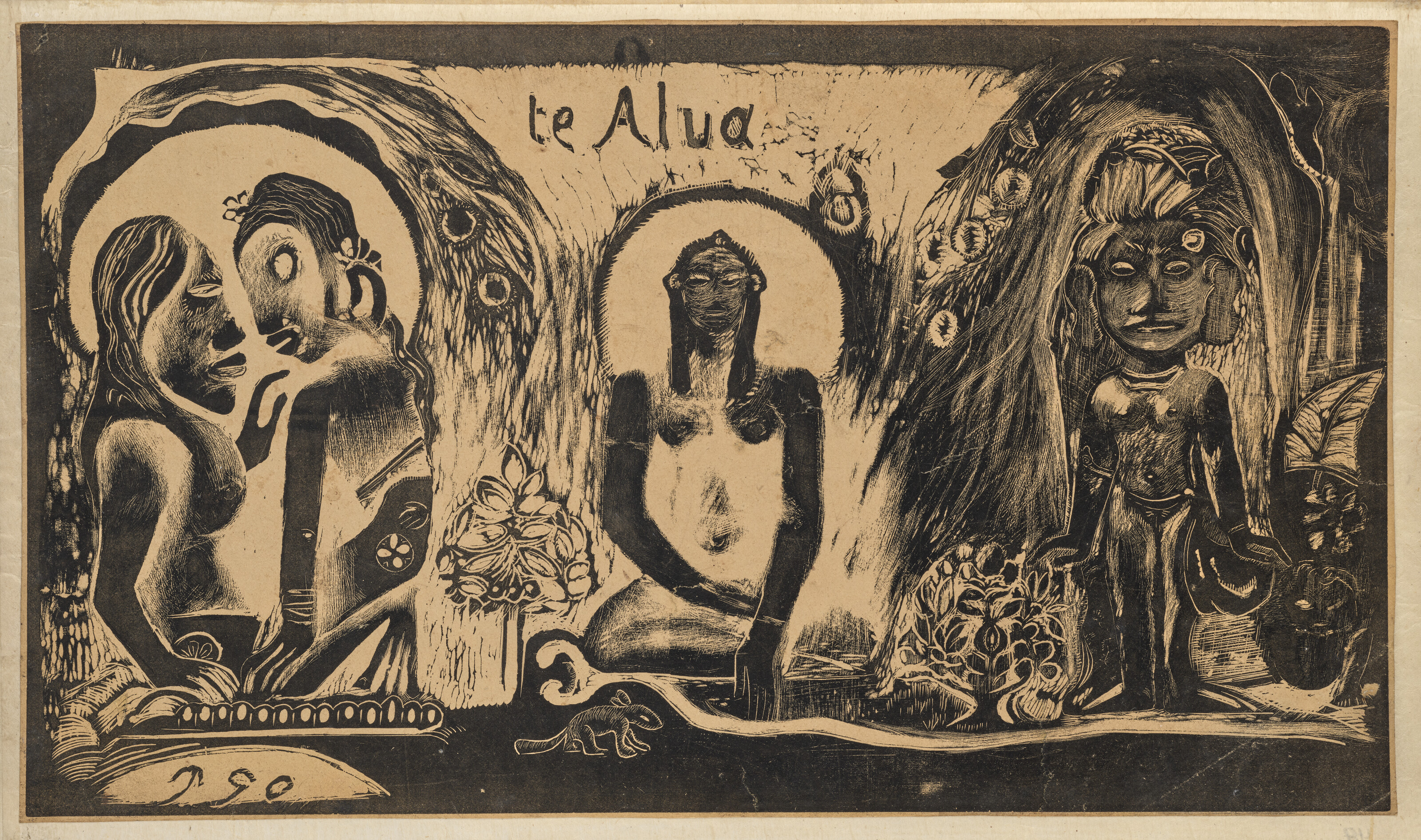 Paul Gauguin — Те Атуа, от: НОА НОА