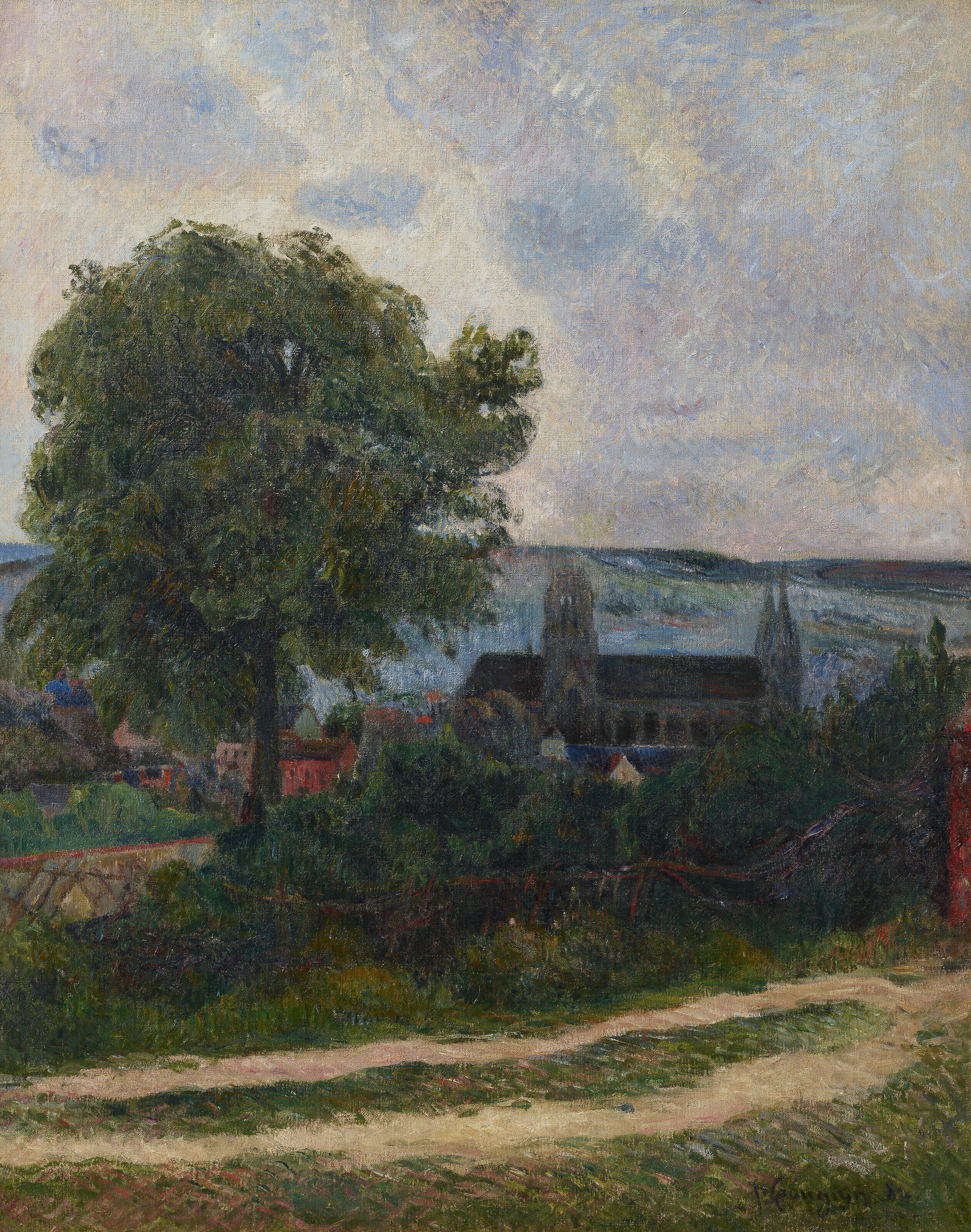 Paul Gauguin — Руан, церковь Святого Уана