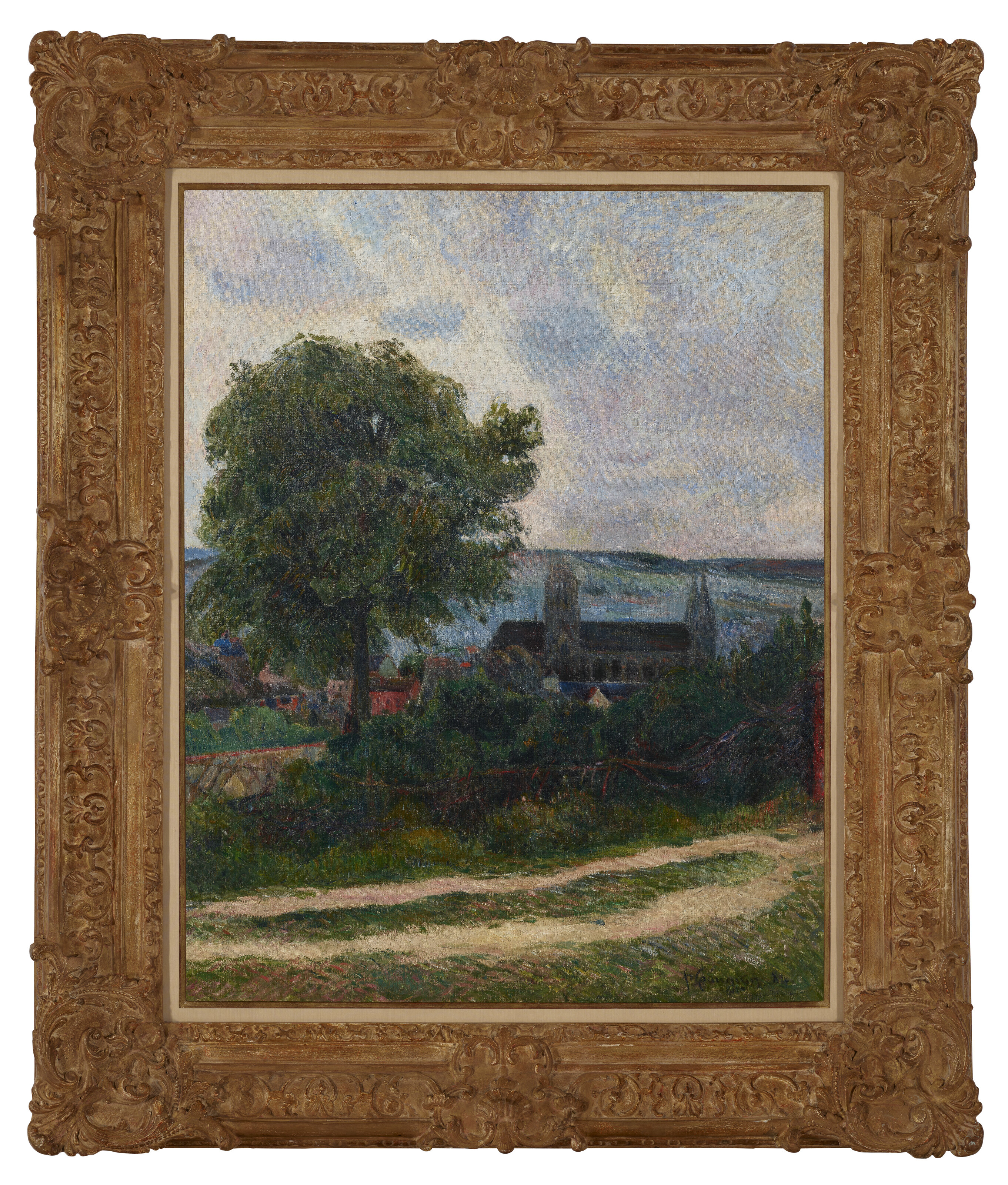 Paul Gauguin — Руан, церковь Святого Уана, изображение 2