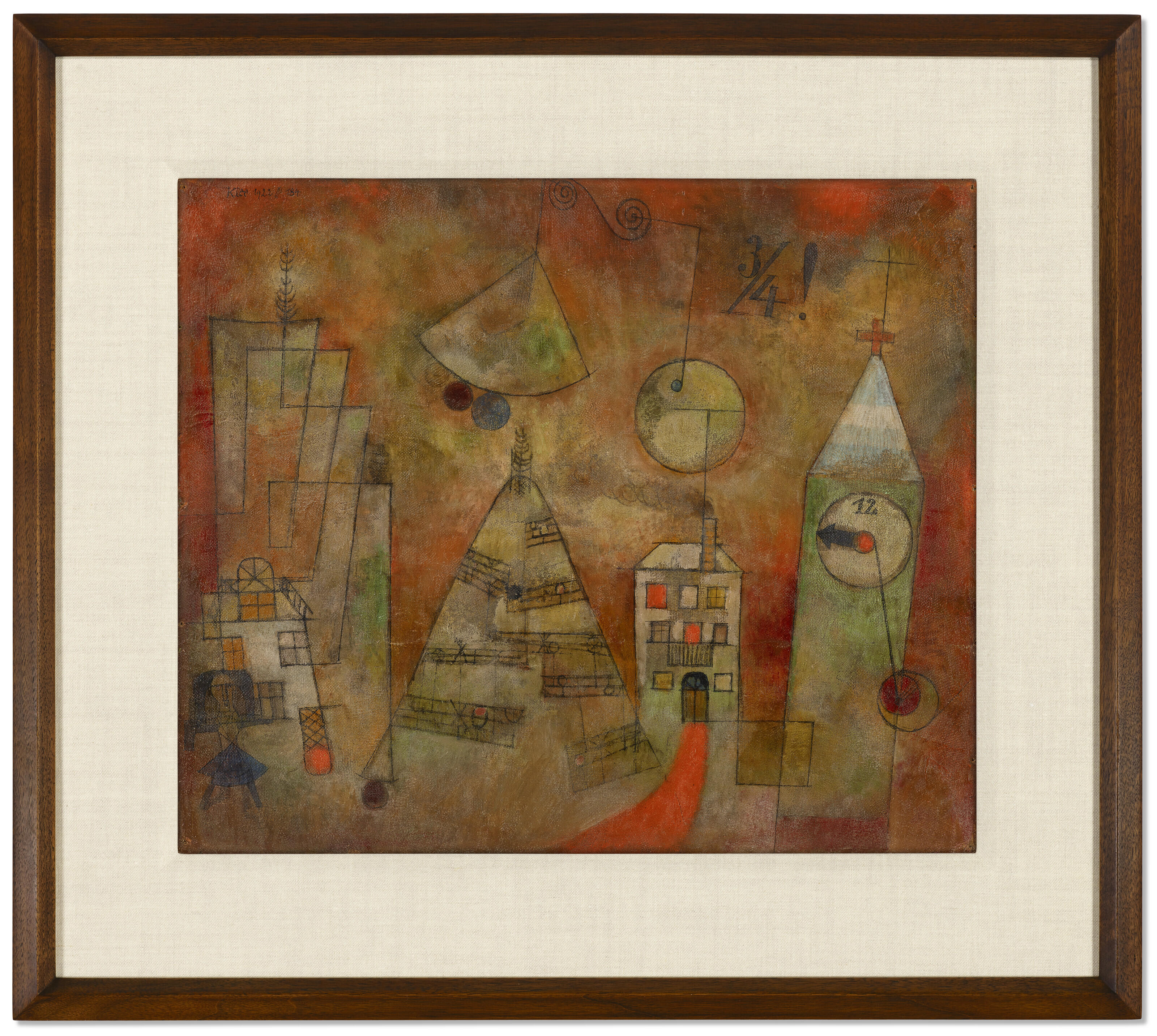 Paul Klee — Шиксальстунде среди цветов драйвиртеля, изображение 2
