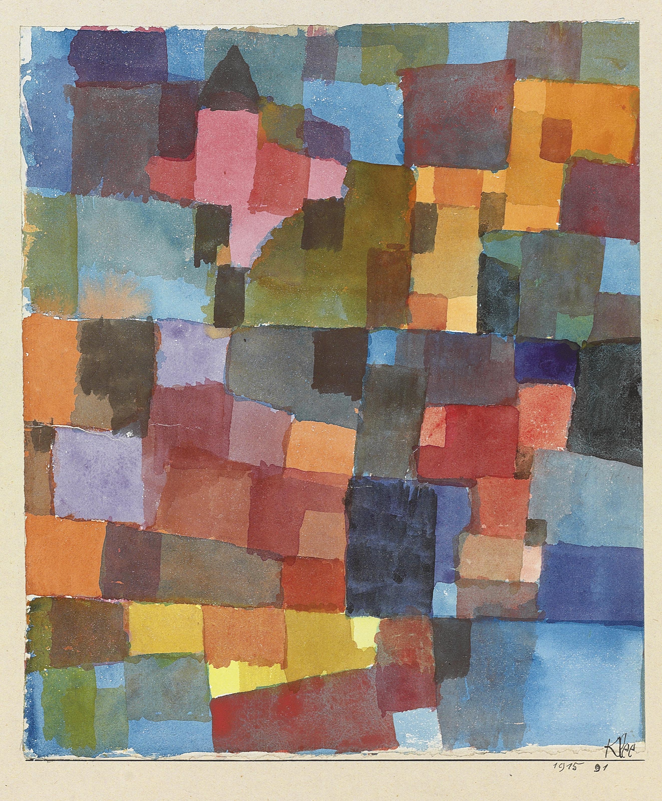 Paul Klee — Архитектурный ансамбль (в Кальте-Теплом)
