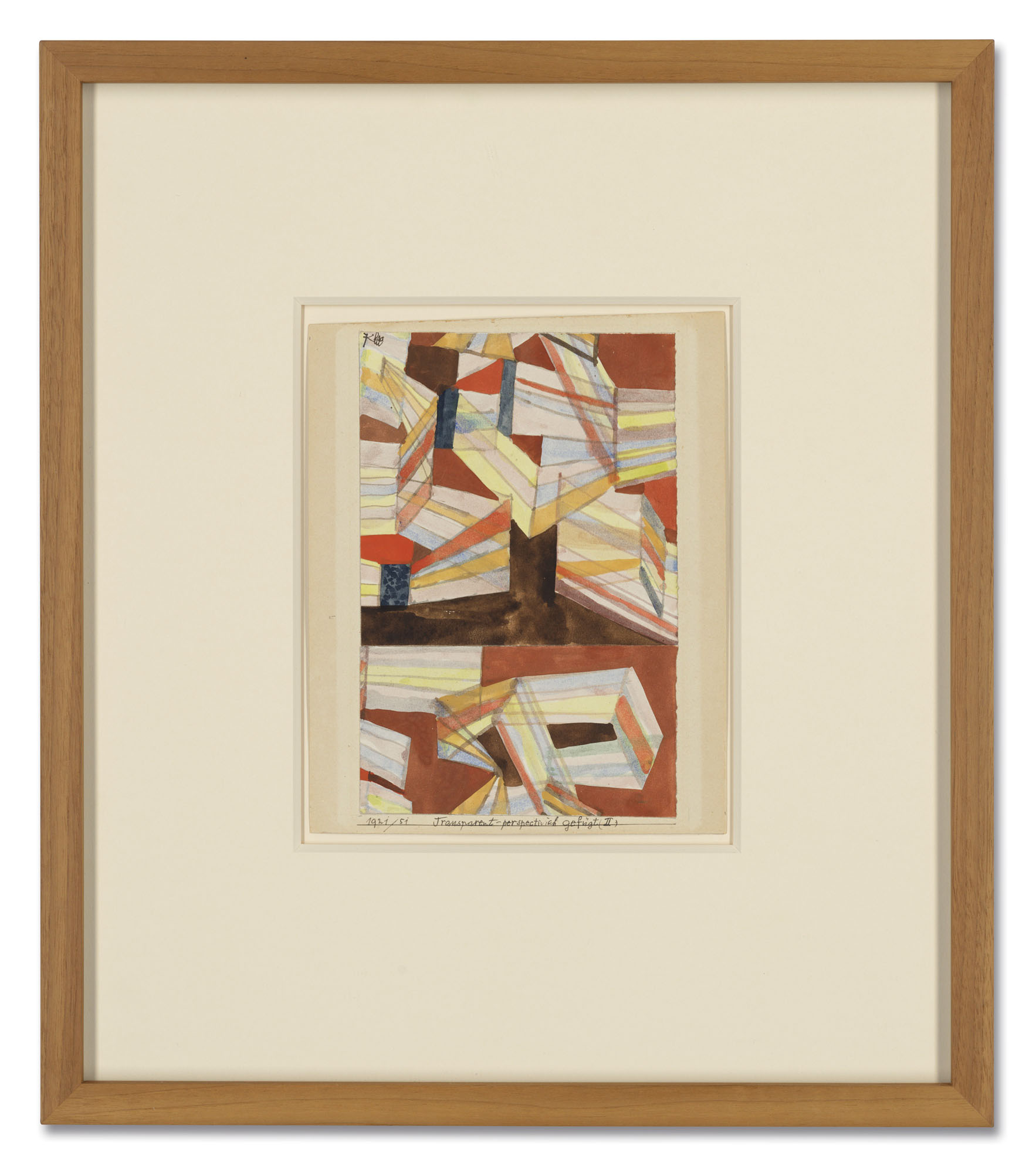 Paul Klee — Прозрачный-перспективный метод (II.), изображение 2