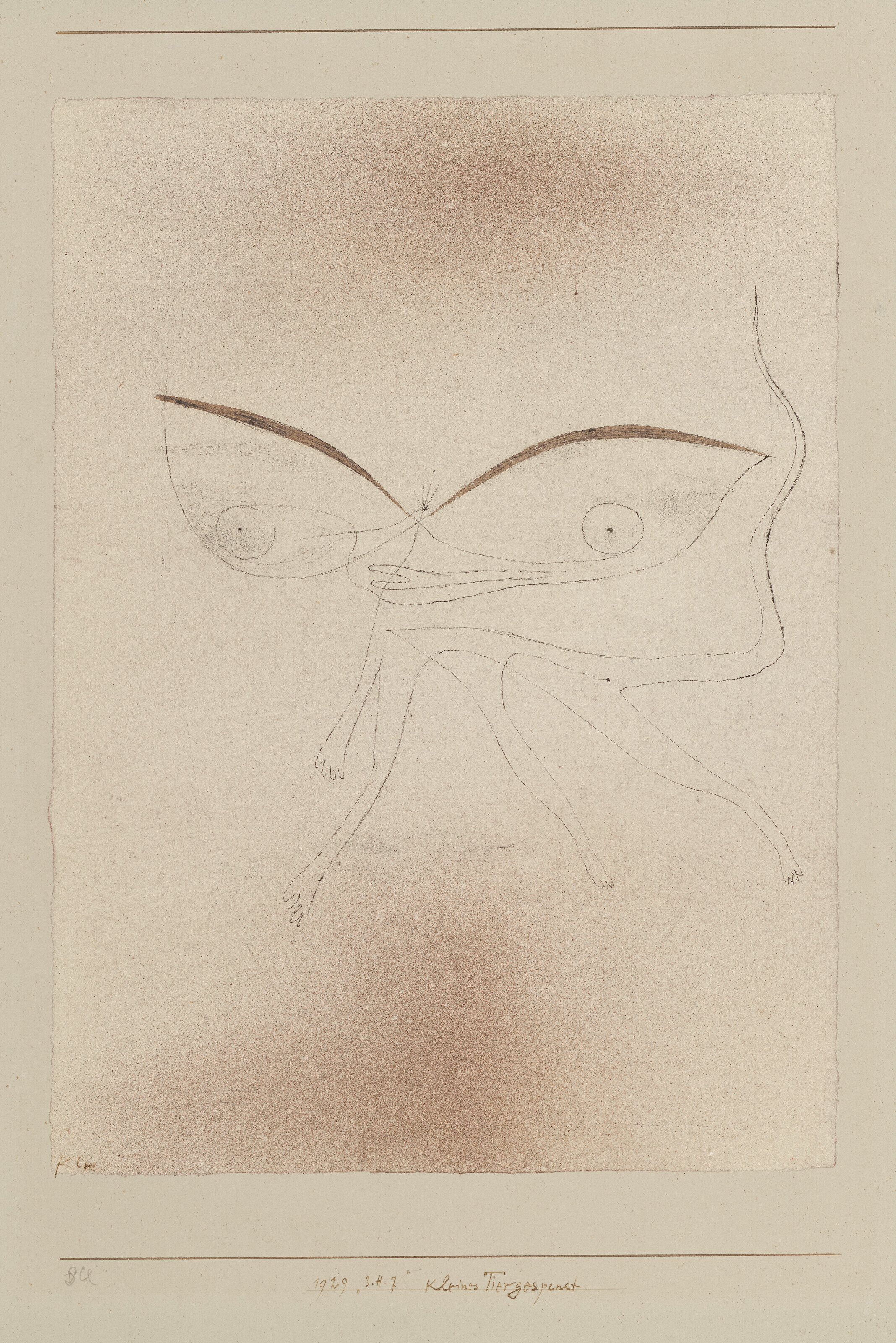 Paul Klee — Клейнес Тиргеспенст, изображение 1