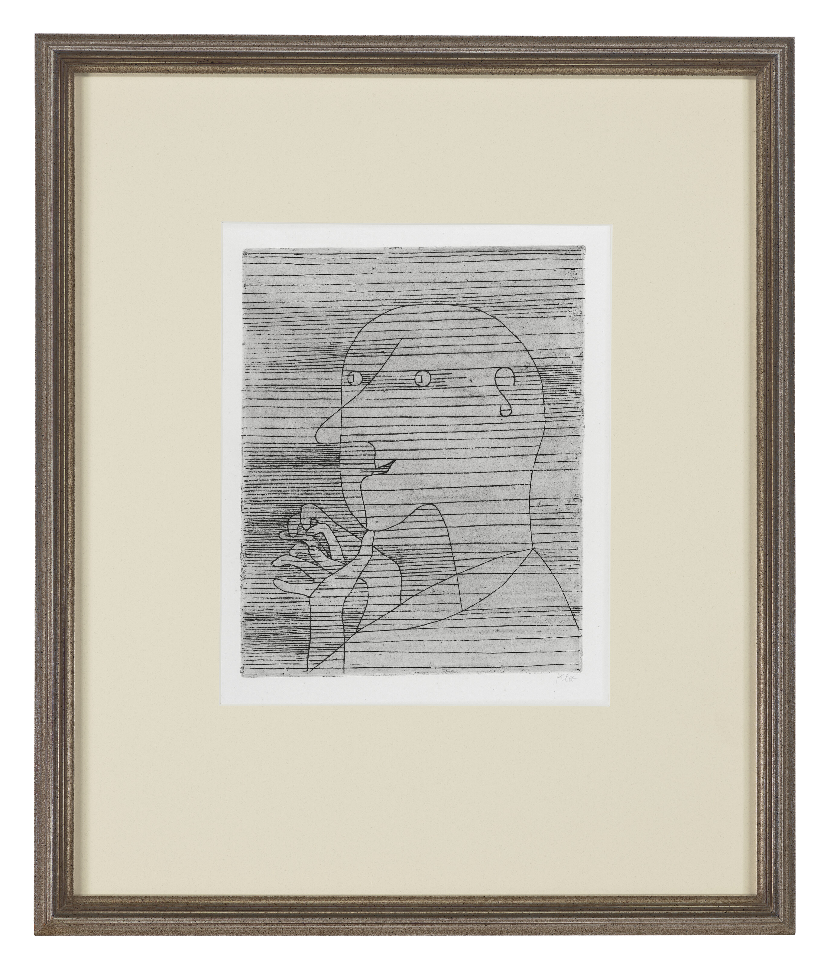 Paul Klee — Речнендер Грайс (расчетливый старик), изображение 2