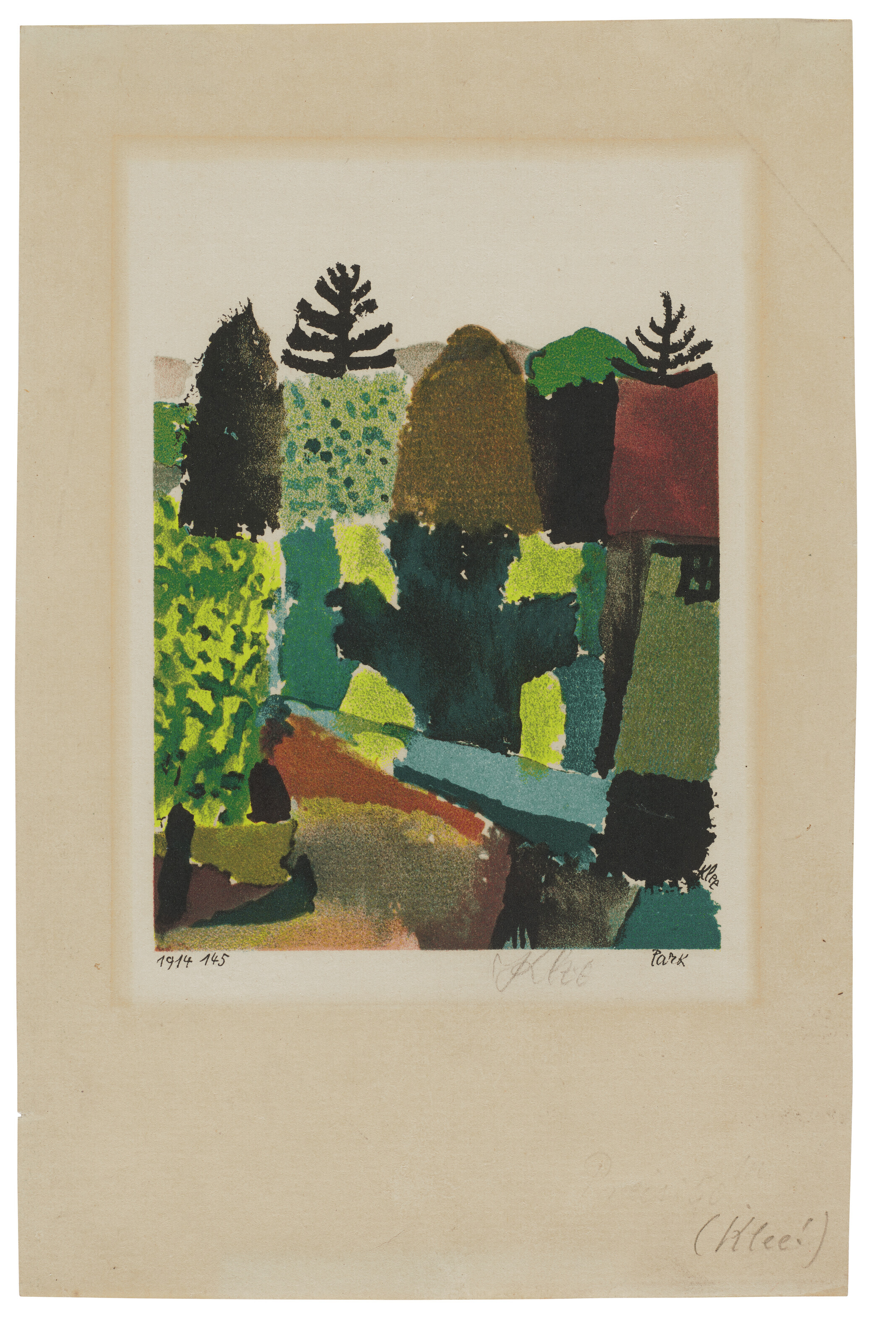 Paul Klee — Парк, изображение 1