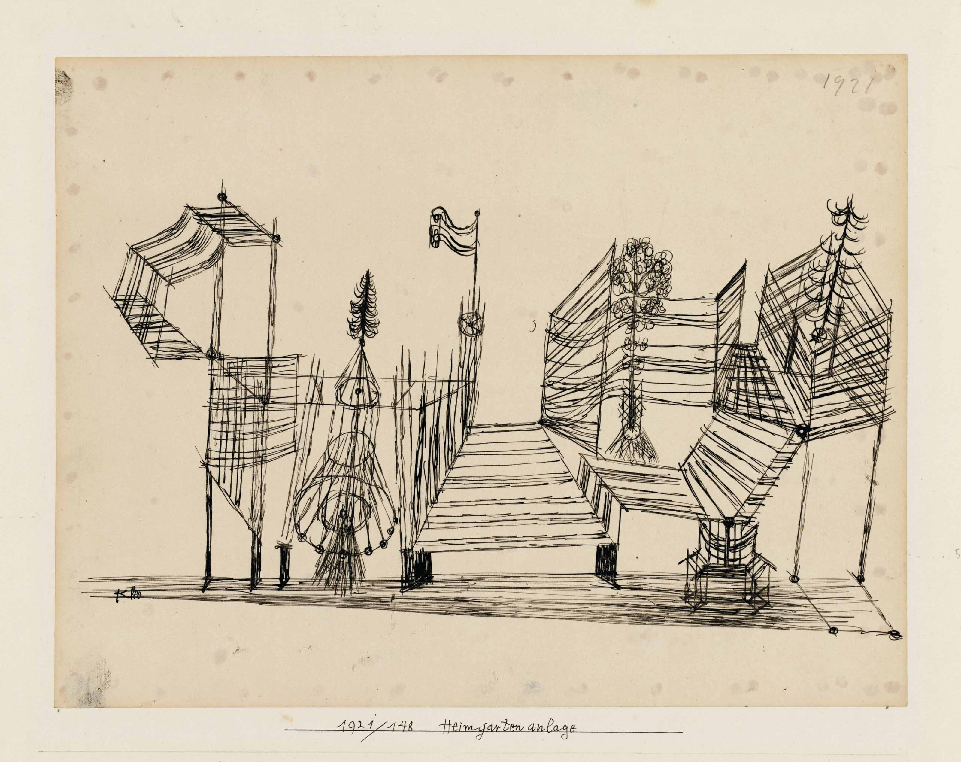 Paul Klee — Heimgartenanlage (Приусадебный участок)