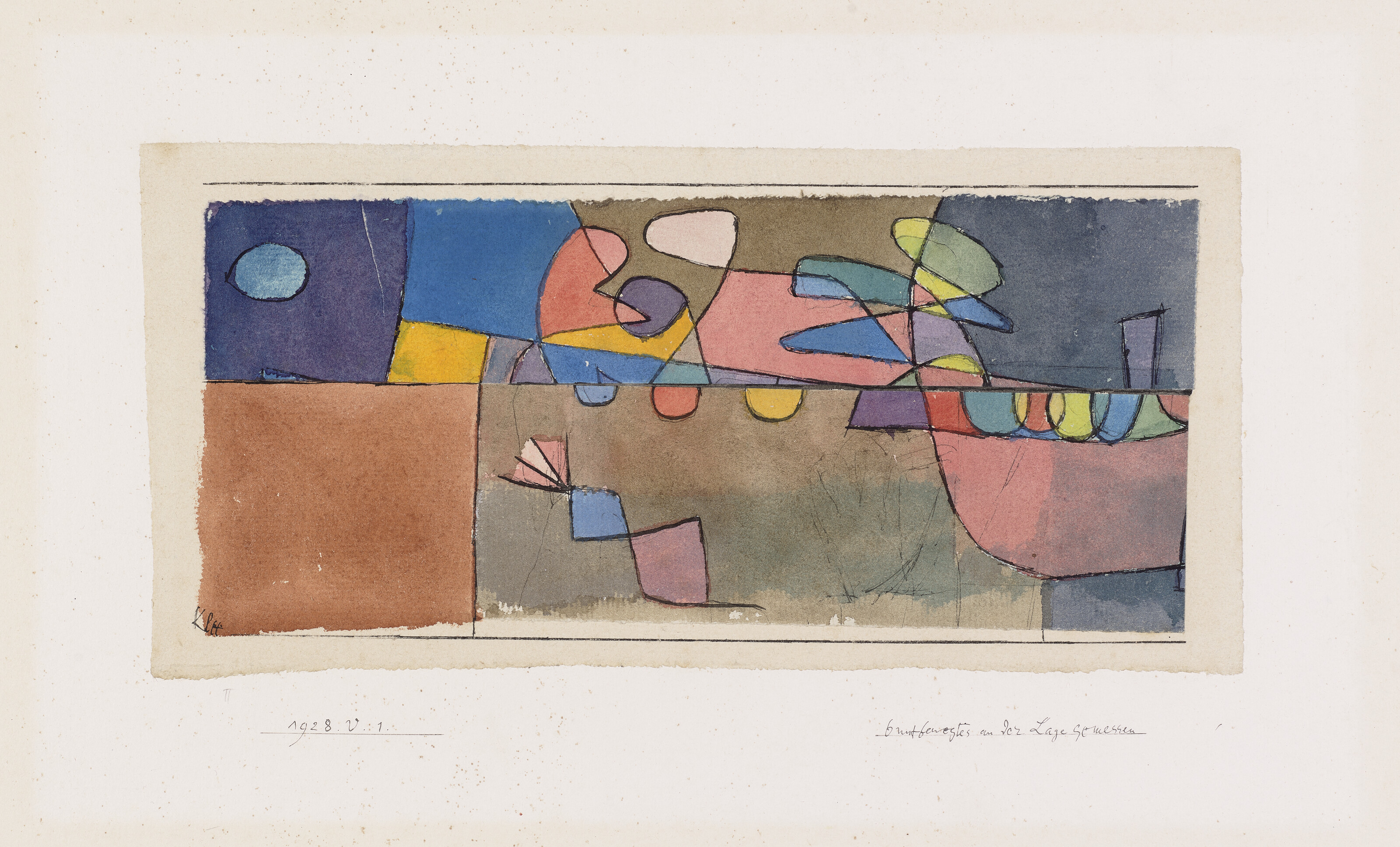 Paul Klee — бунтбевегтес и дер Лаге-гемессен