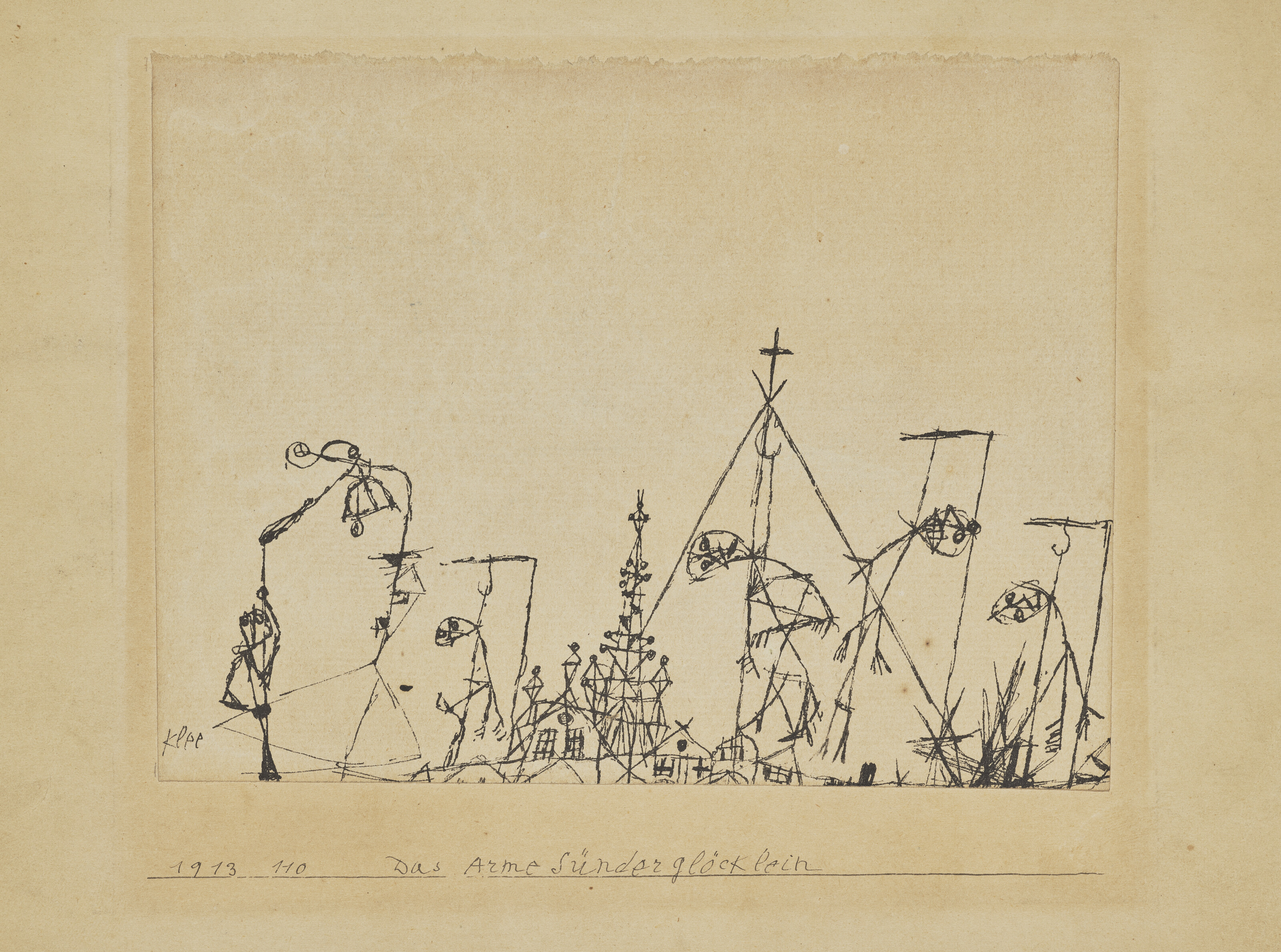 Paul Klee — Дас Армэ Зюндерглокляйн