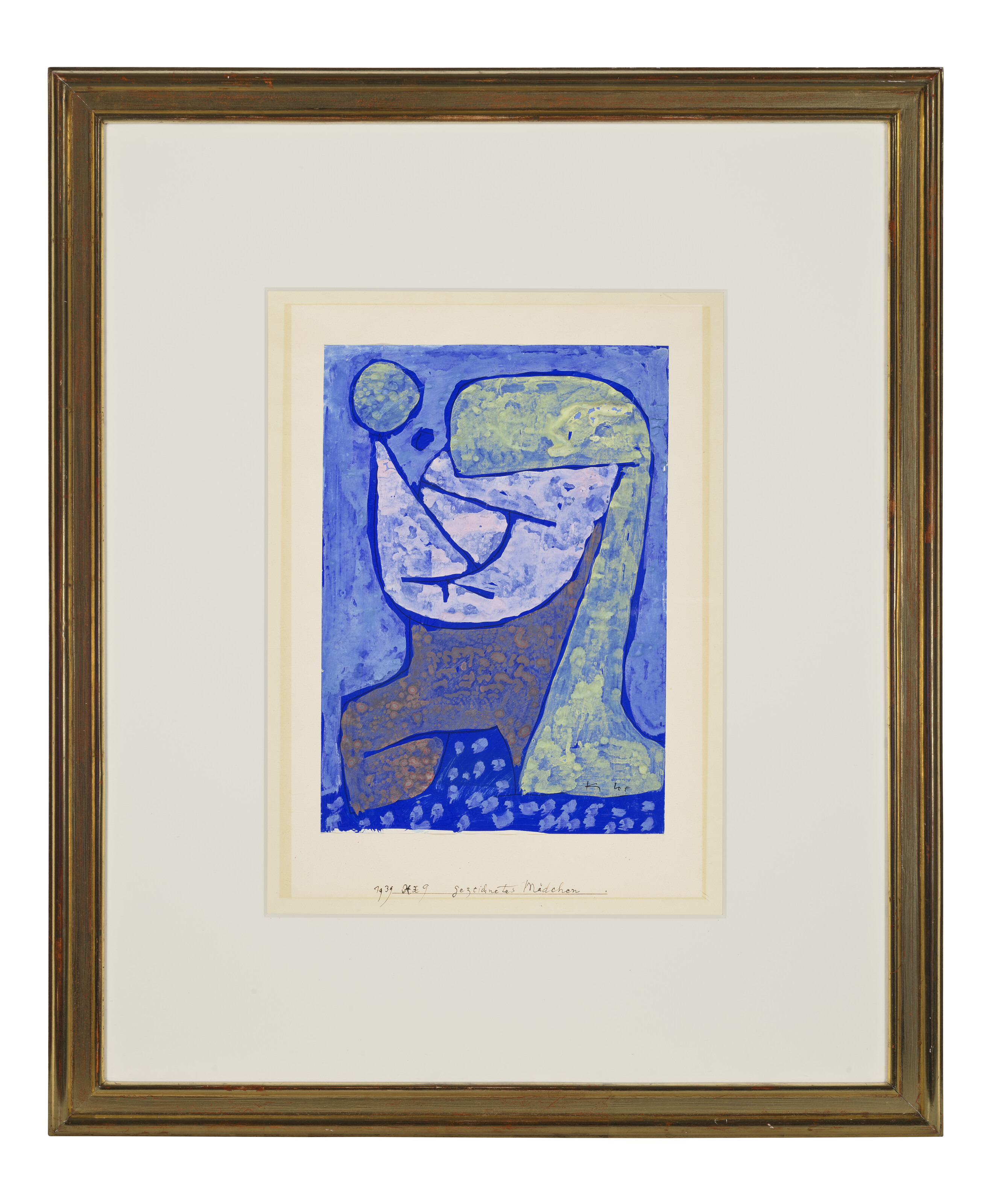 Paul Klee — Гезейхнетес Мэдхен, изображение 2