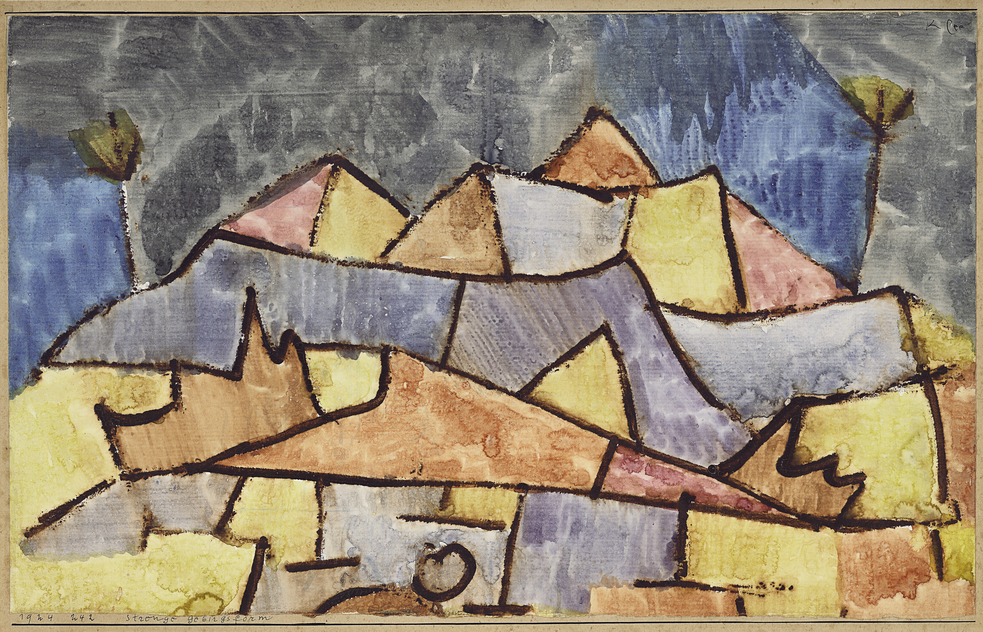 Paul Klee — Прочная внутренняя форма (Хрустальная внутренняя форма)