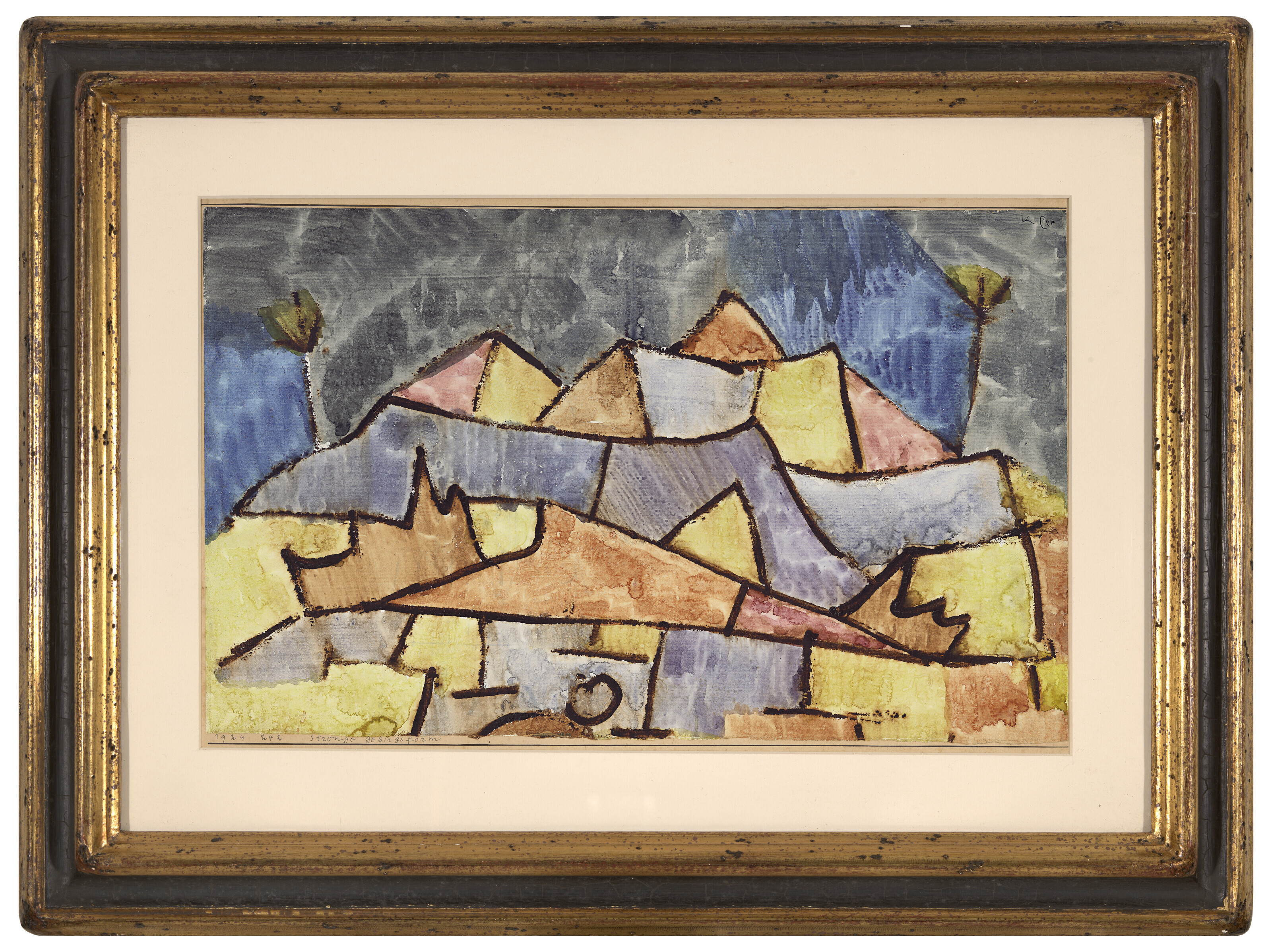Paul Klee — Прочная внутренняя форма (Хрустальная внутренняя форма), изображение 2