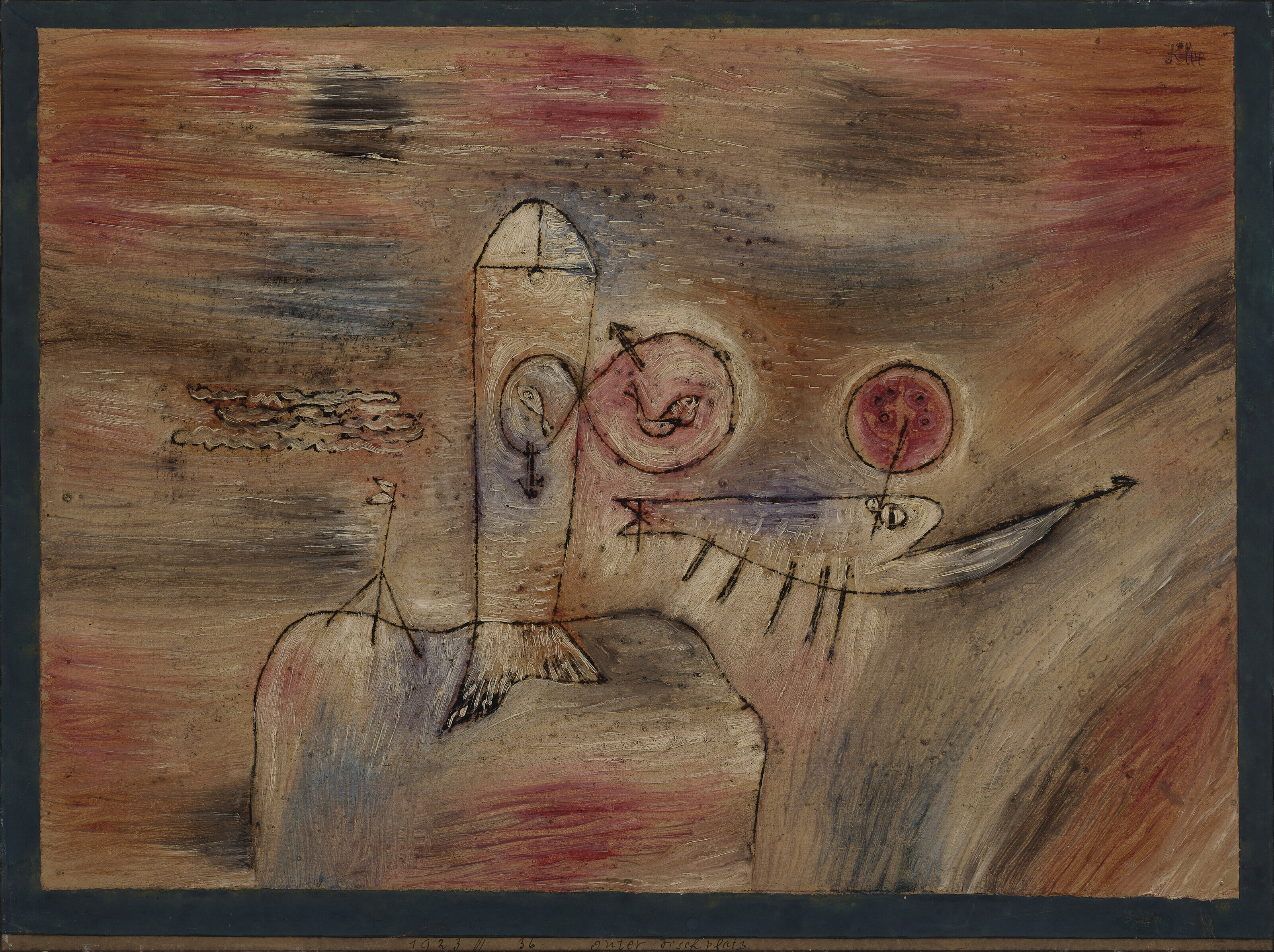 Paul Klee — Площадь Гутер-Фишплац