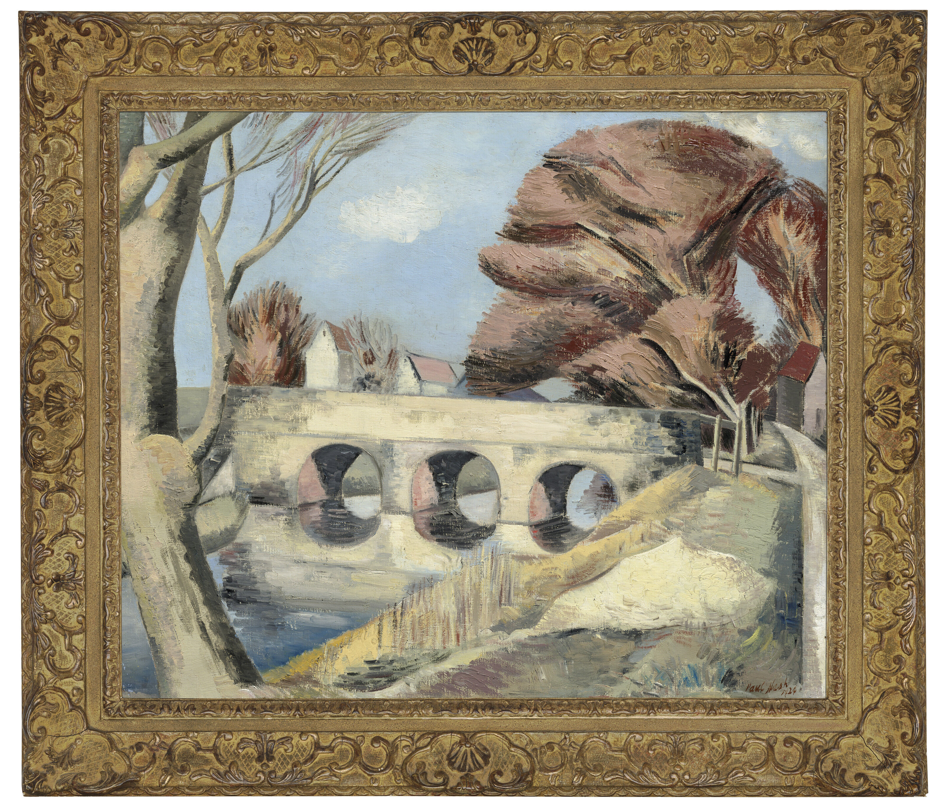 Paul Nash — Мост, Ромни-Марш, изображение 3