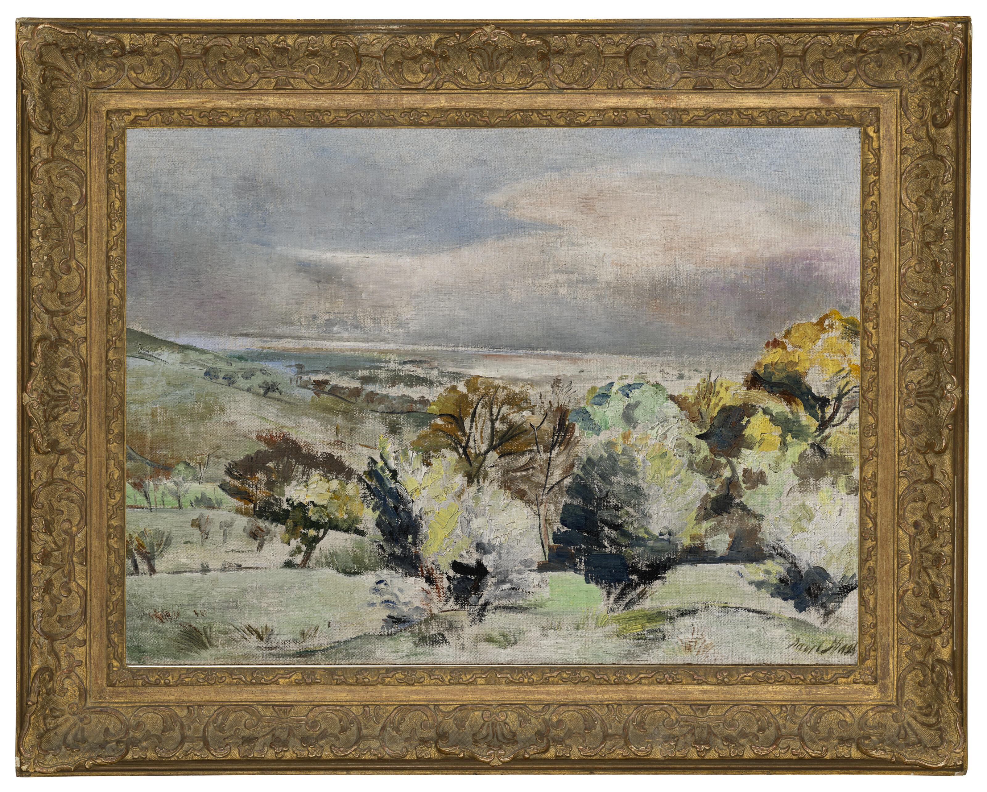 Paul Nash — Лесистый пейзаж, изображение 2