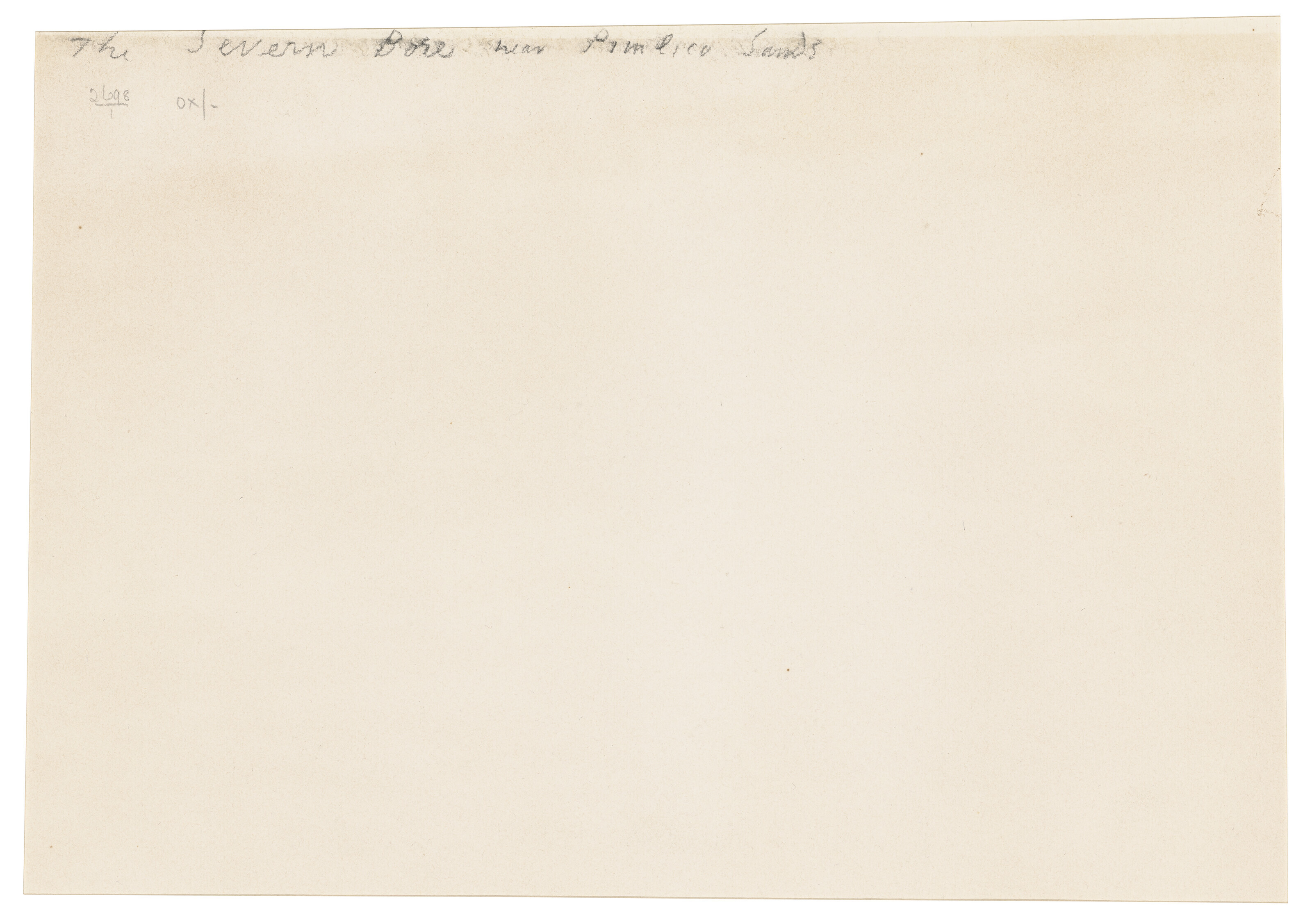 Paul Nash — Река Северн протекает недалеко от Пимлико-Сэндз, изображение 2
