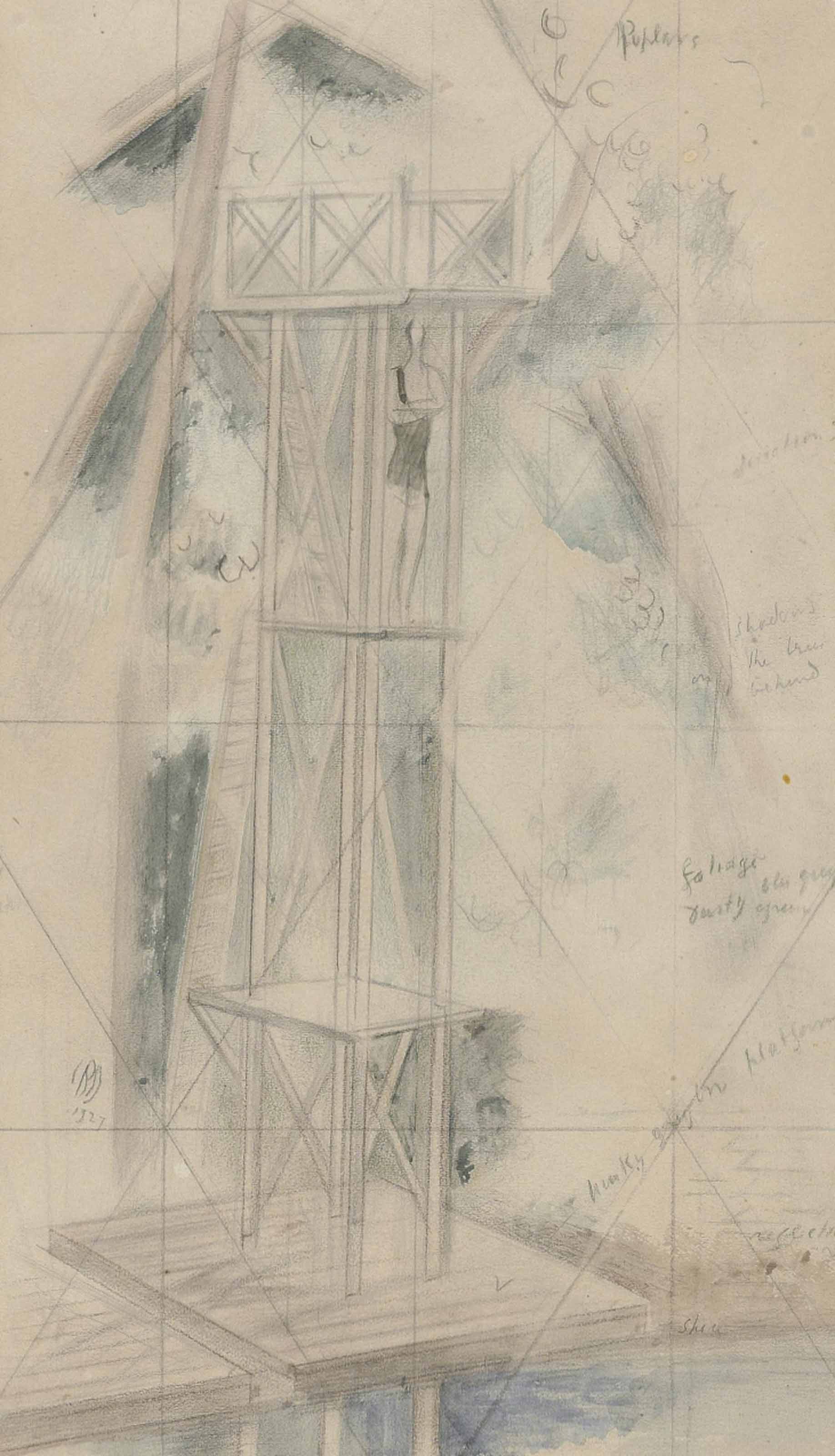 Paul Nash — Стадия погружения, Изучение