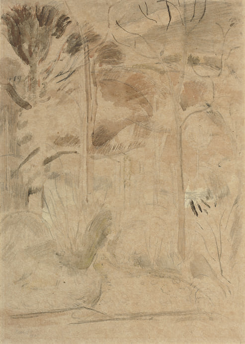 Paul Nash — Весенний лес