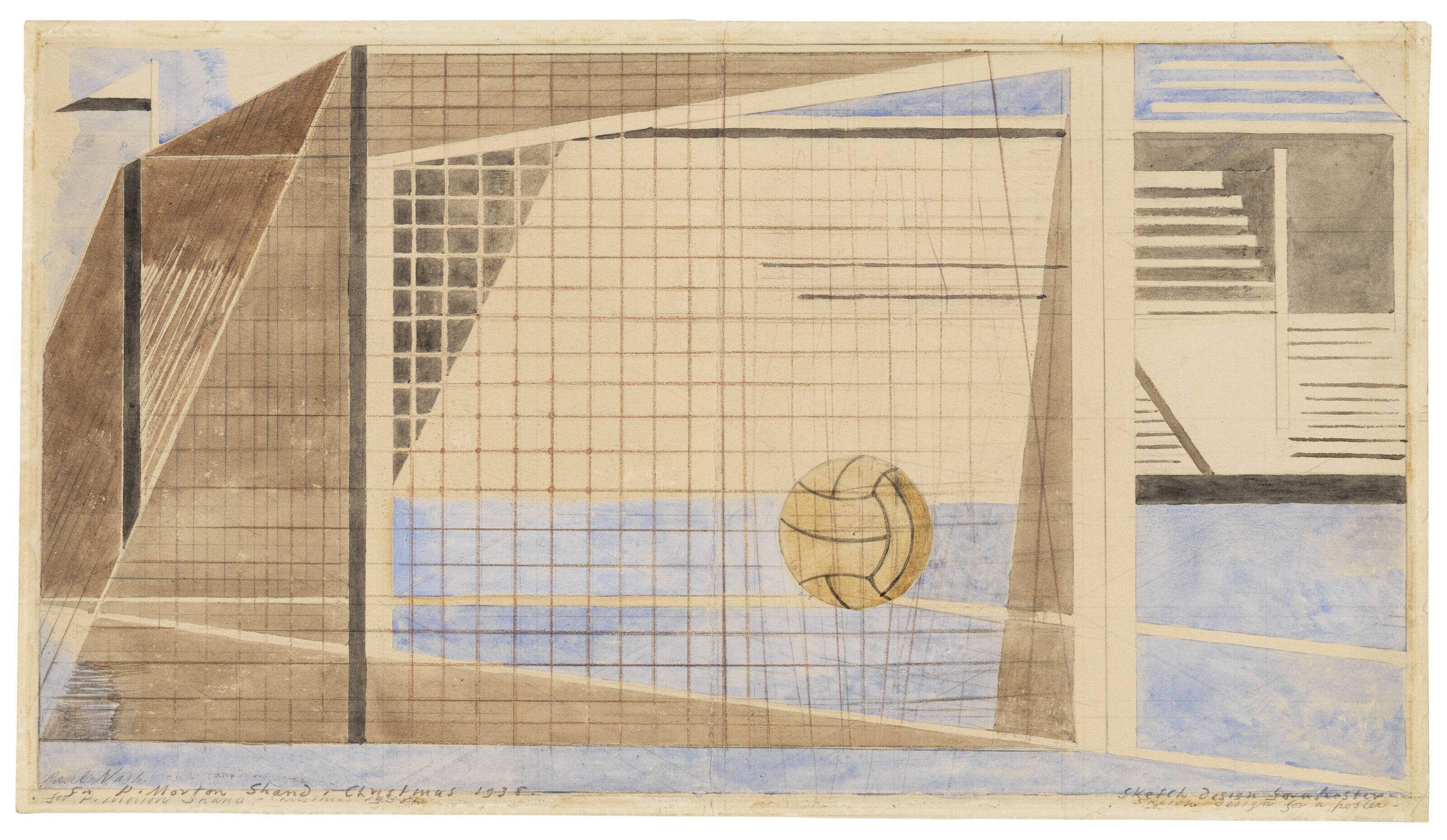 Paul Nash — Двустороннее исследование на тему "Футболисты предпочитают ракушки"