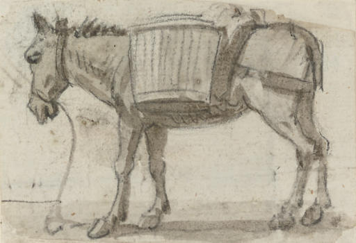 Paul Sandby — Исследование осла