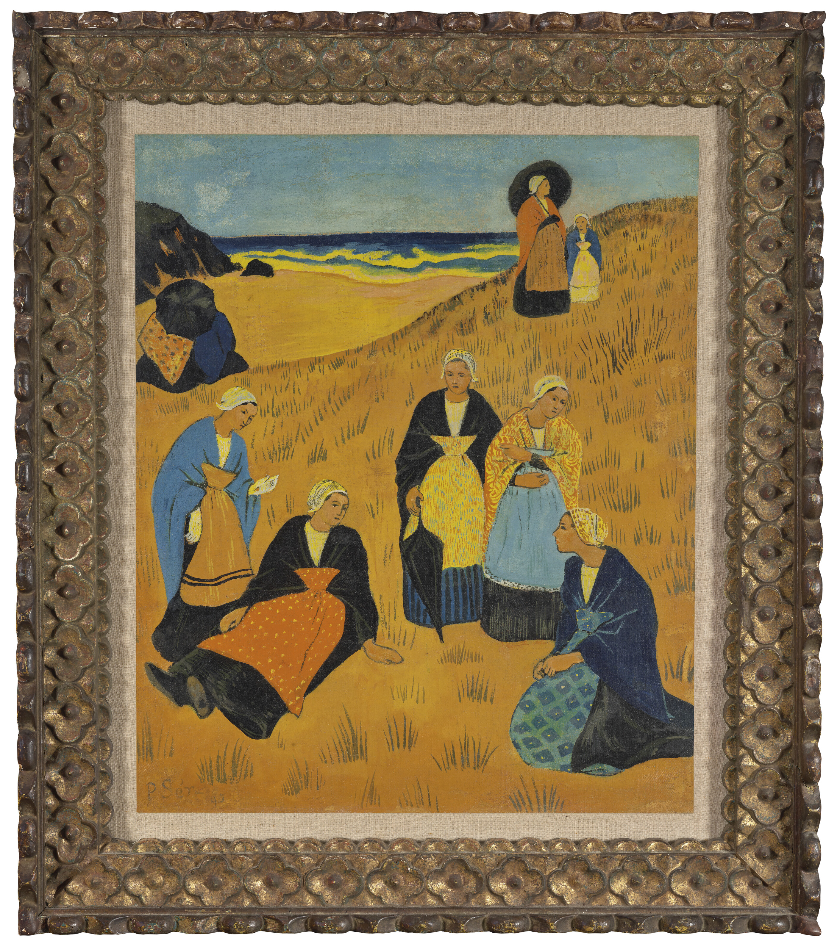 Paul Sérusier — Города Дуарнене, бретонские замки на дюнах Дуарнене, изображение 4