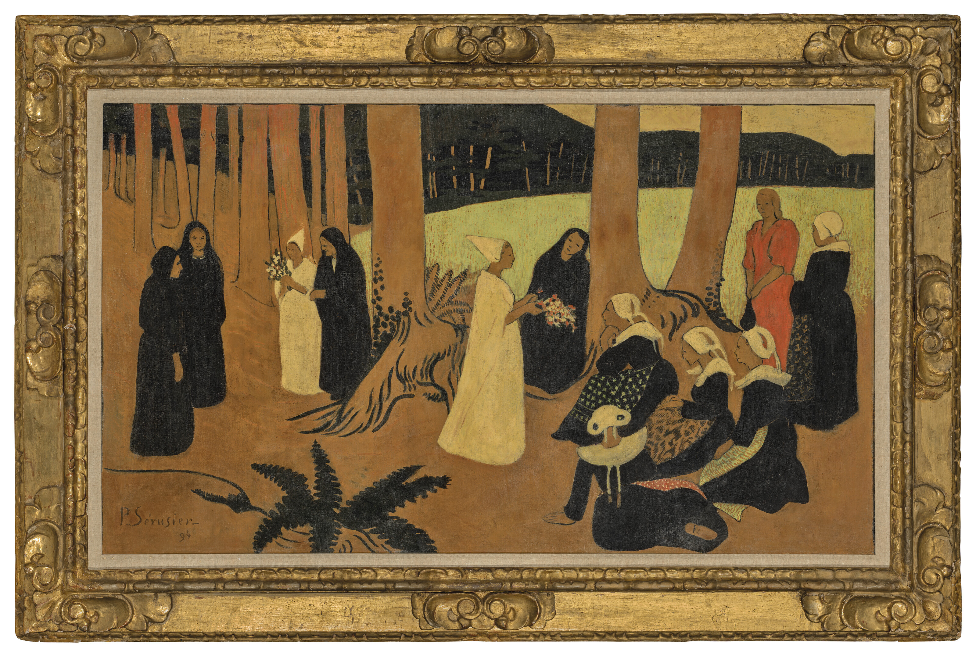 Paul Sérusier — Набережная в лесу Шатонеф, изображение 2