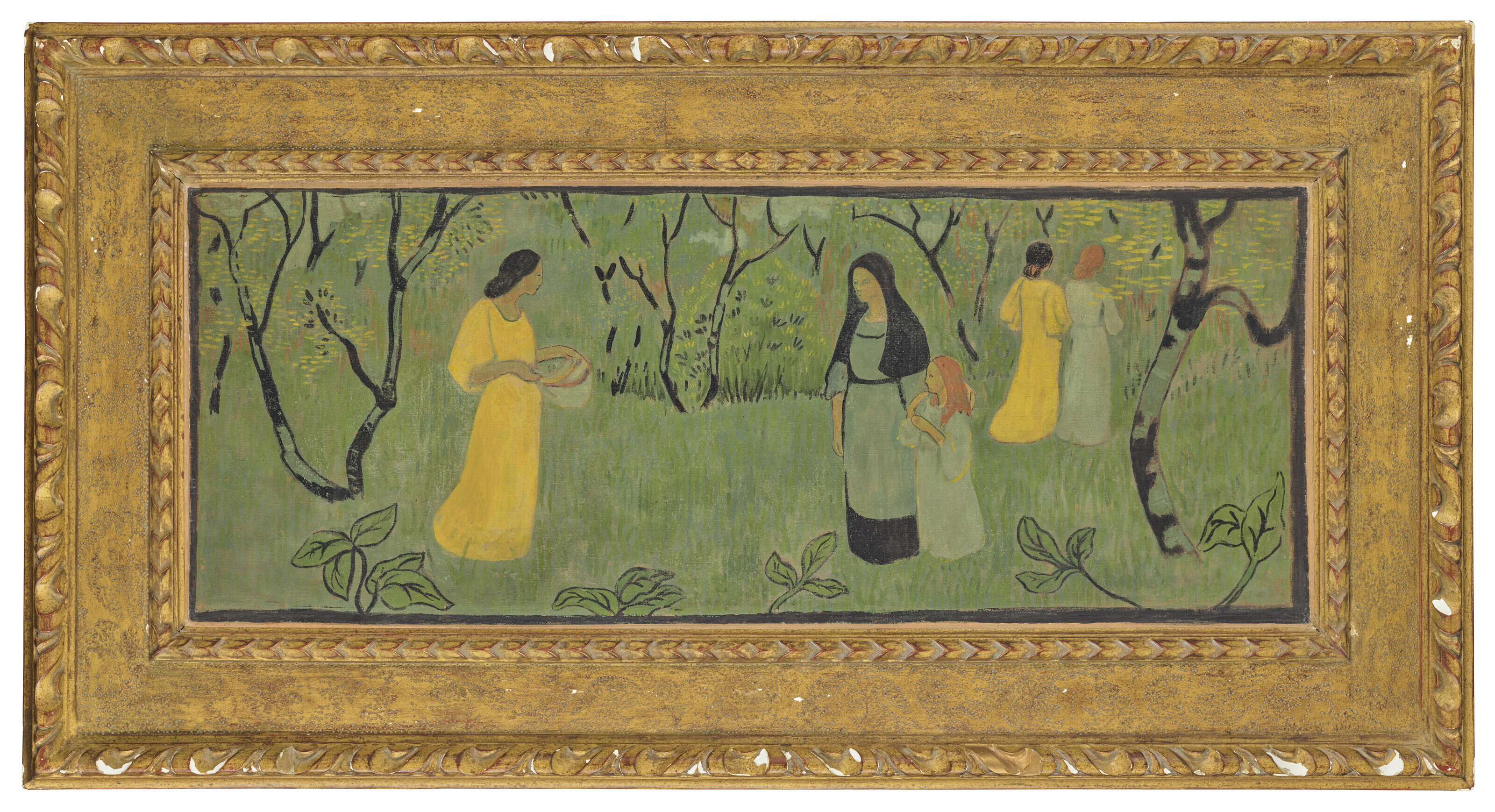 Paul Sérusier — Набережная дю Диманш (Желтые одежды), изображение 4