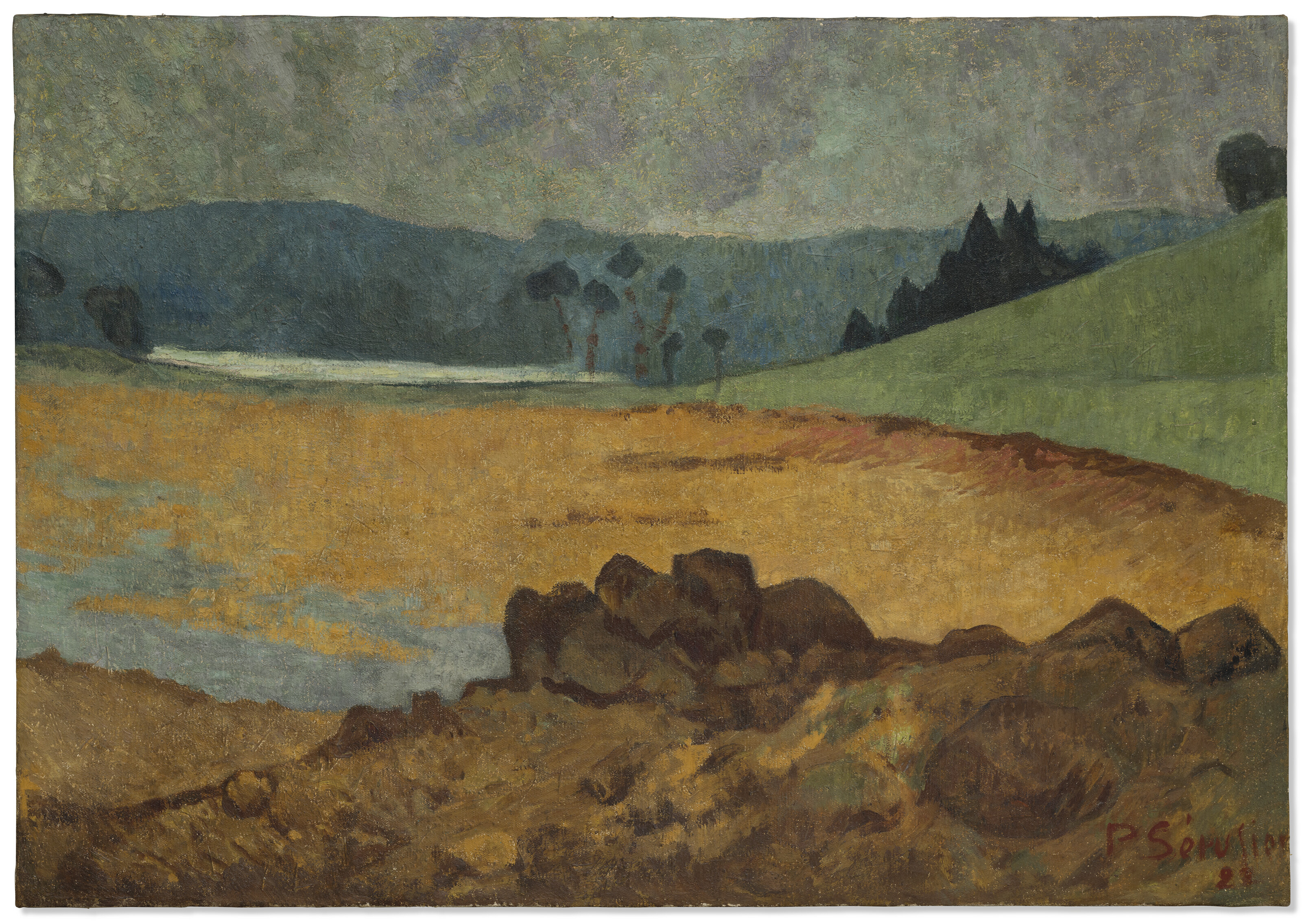 Paul Sérusier — Берег моря в нижней части Бретани, изображение 3