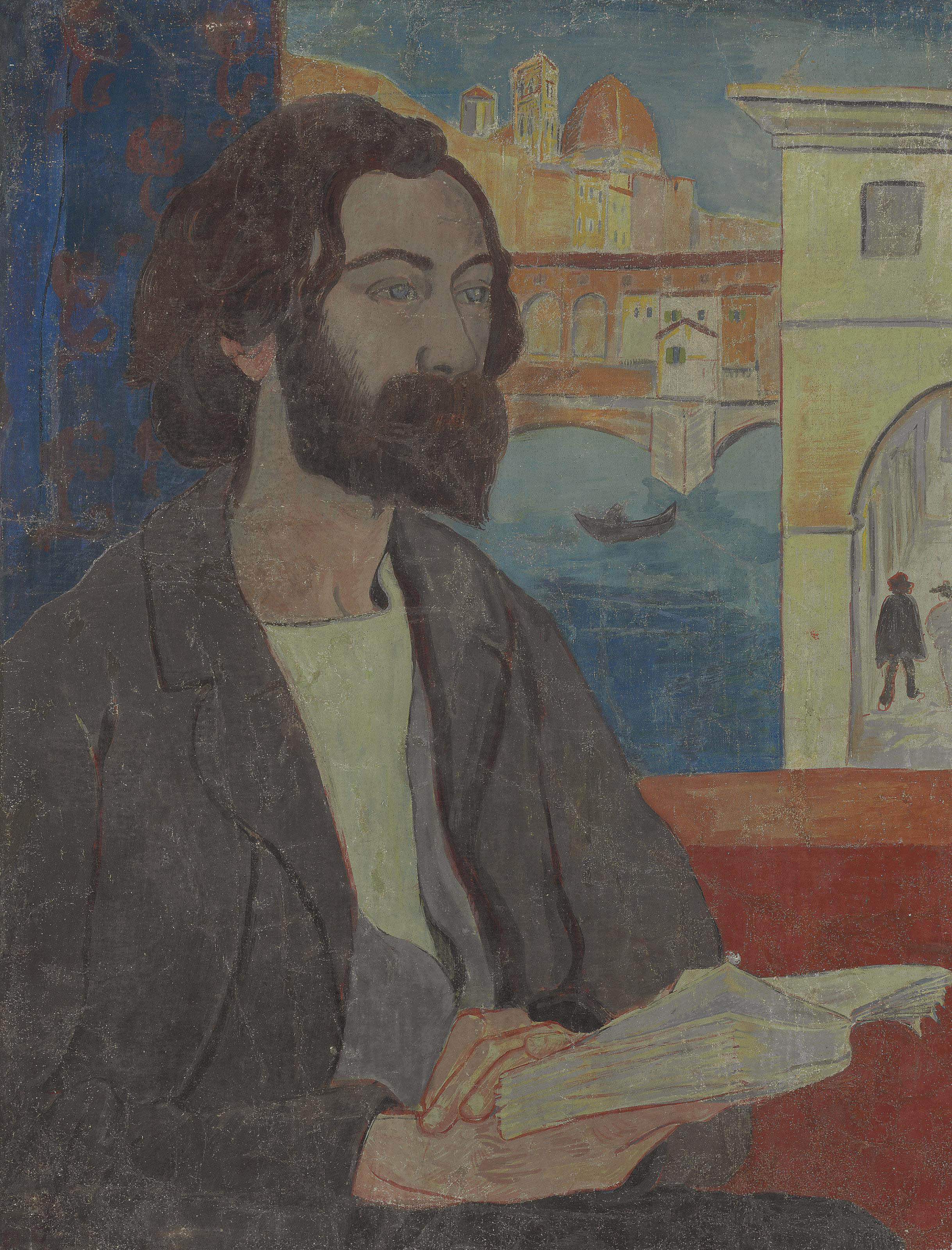 Paul Sérusier — Портрет Эмиля Бернара во Флоренции