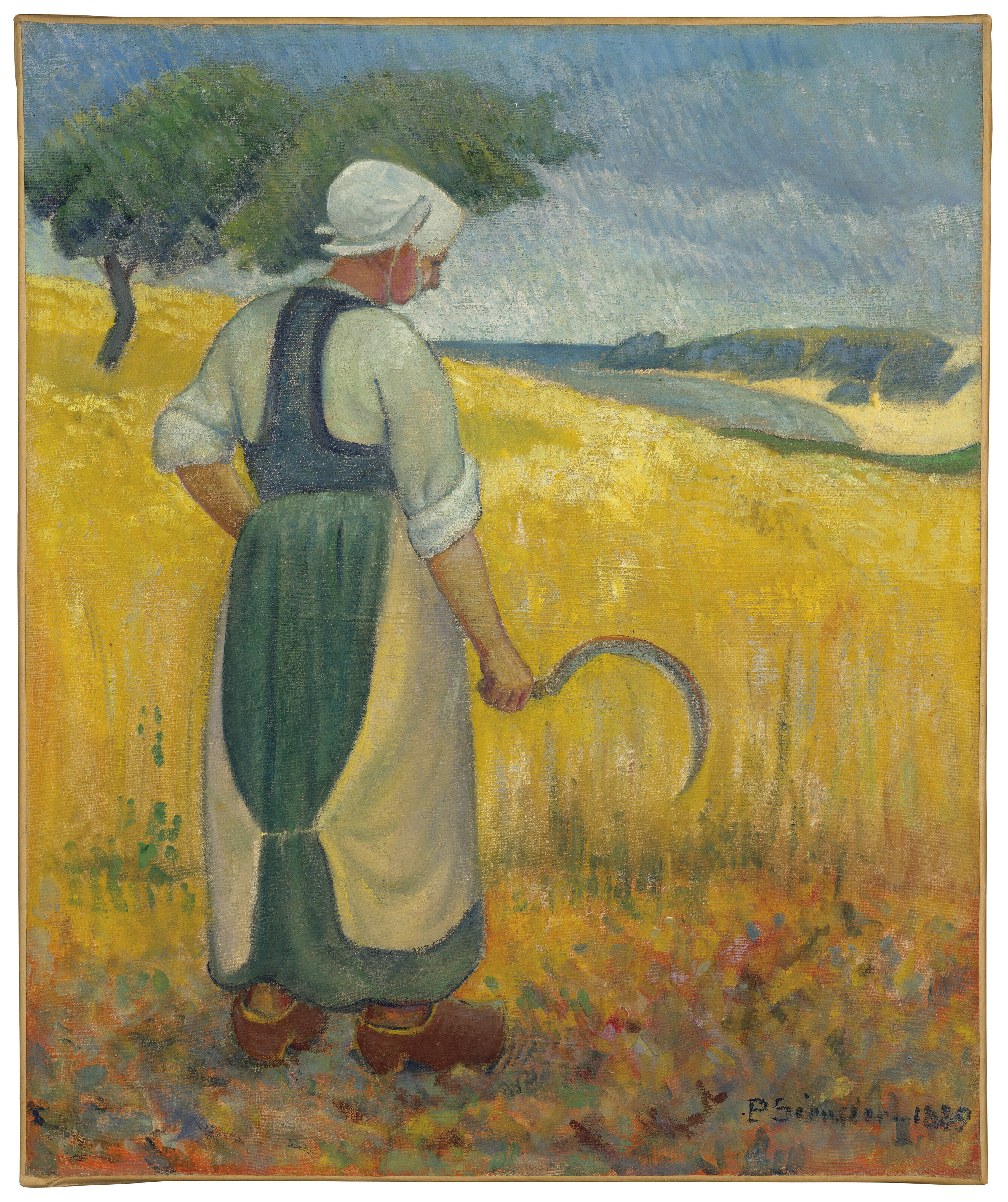 Paul Sérusier — Молодая бретонка по-бретонски, изображение 2