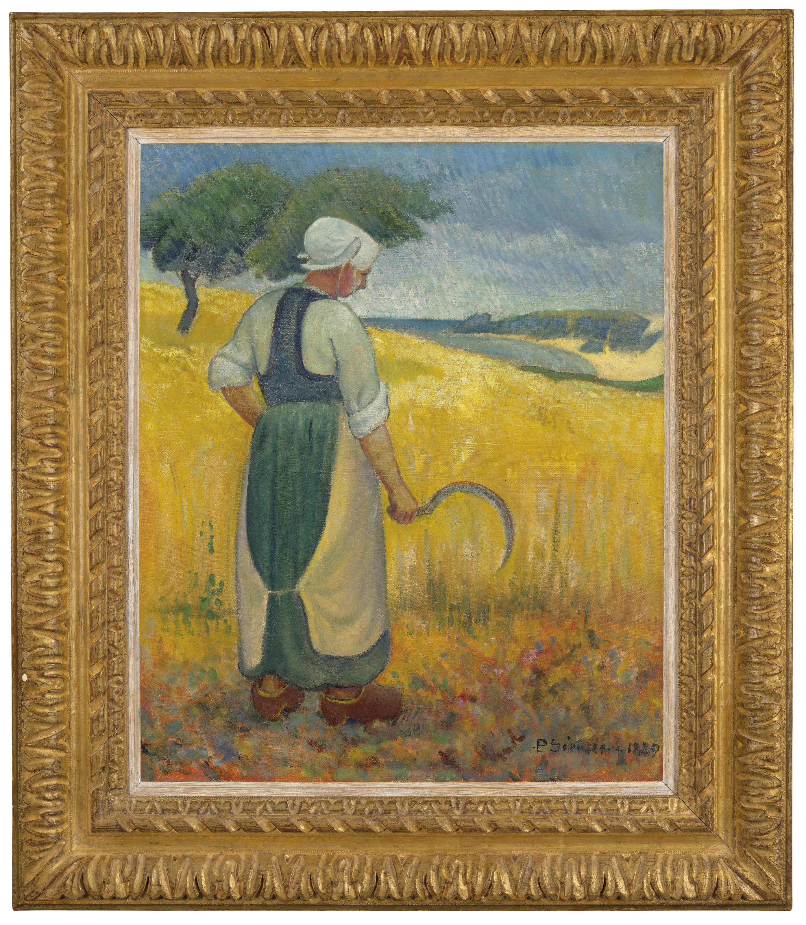Paul Sérusier — Молодая бретонка по-бретонски, изображение 4