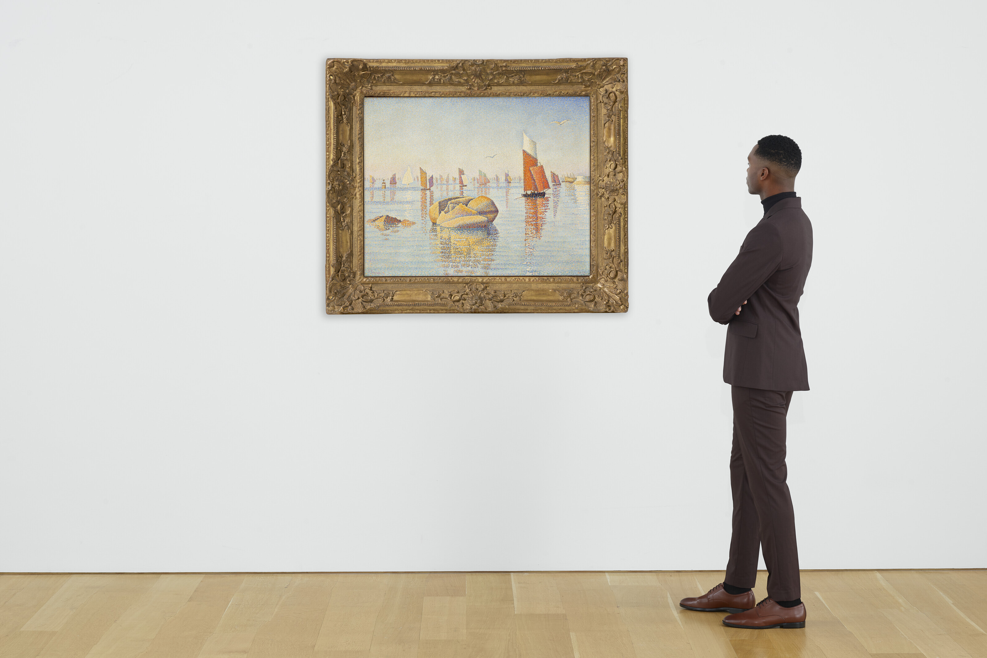 Paul Signac — Конкарно, "Утренняя тишина" (опус № 219, ларгетто), изображение 4