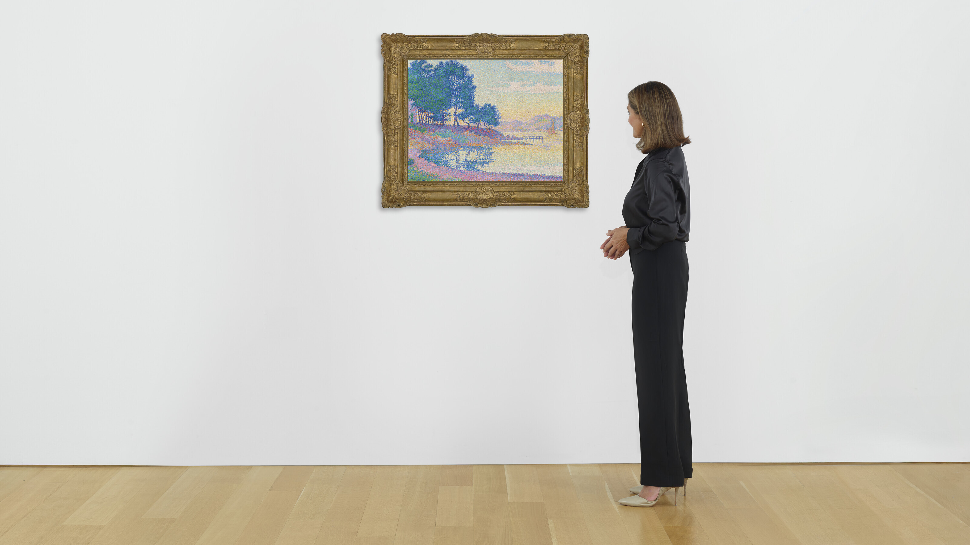 Paul Signac — Каланка-де-Канубье (Пуэнт-де-Бамер), Сен-Тропе, изображение 4
