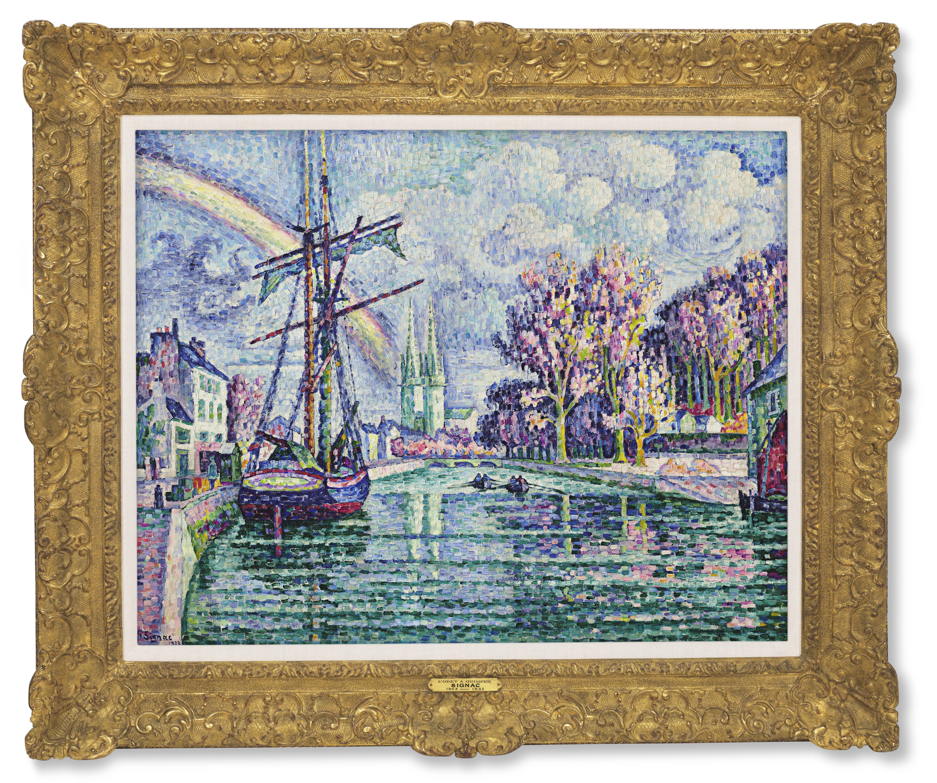 Paul Signac — Кемпер (набережная Одет), изображение 2